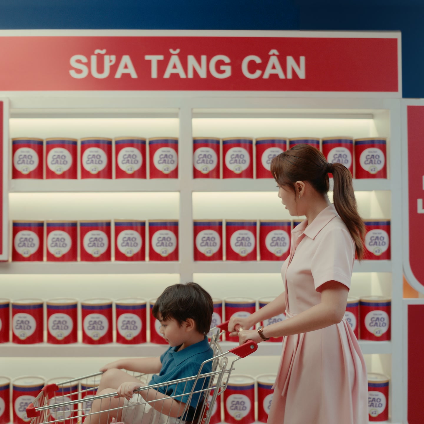 Vinamilk Mums & Babies Facebook ad: Muốn con tăng cân?