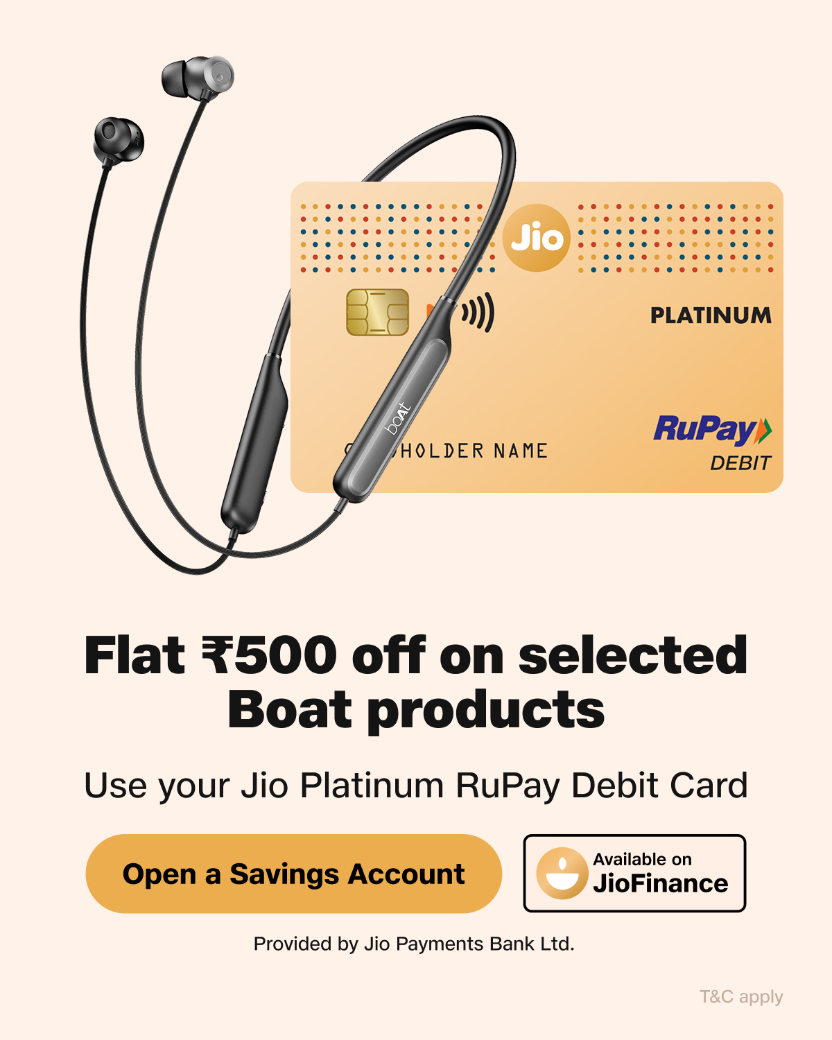 JioFinance Facebook ad