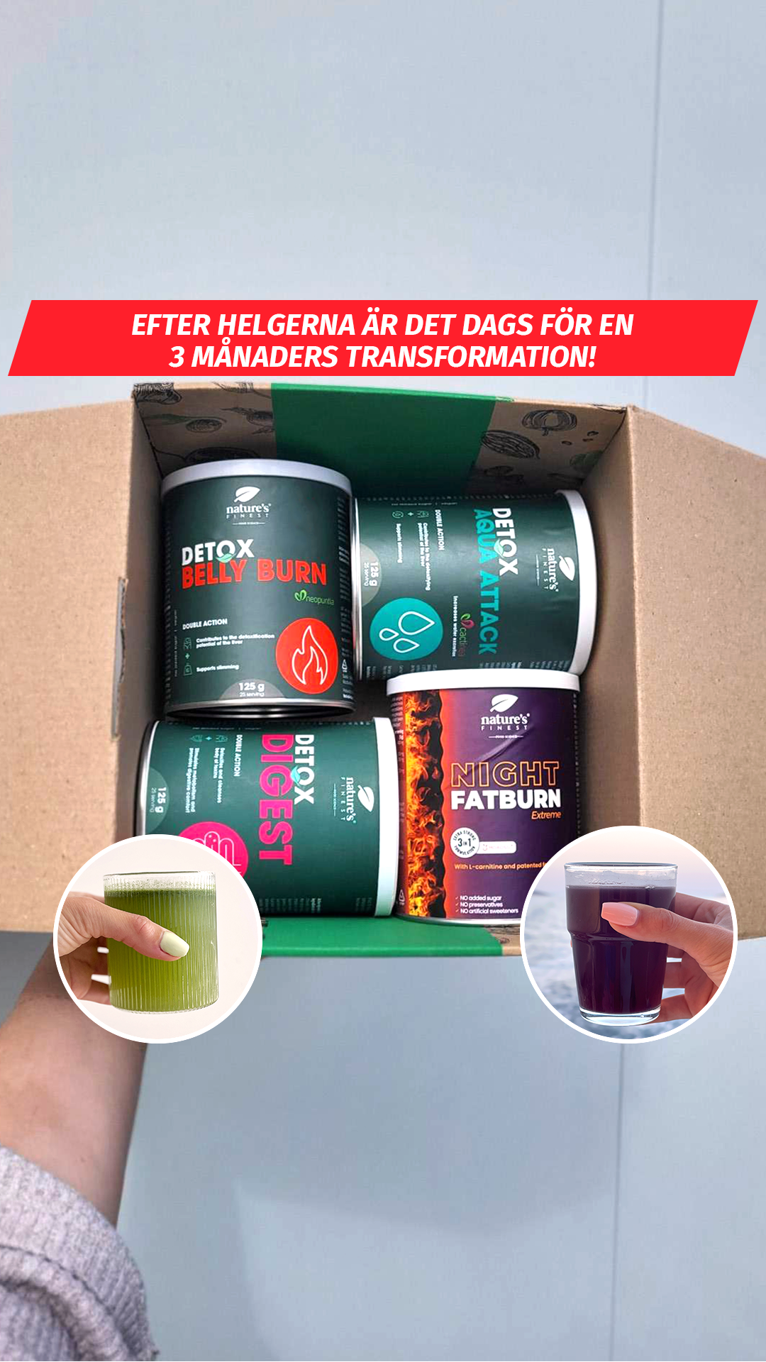 Nature's Finest Sverige Facebook ad