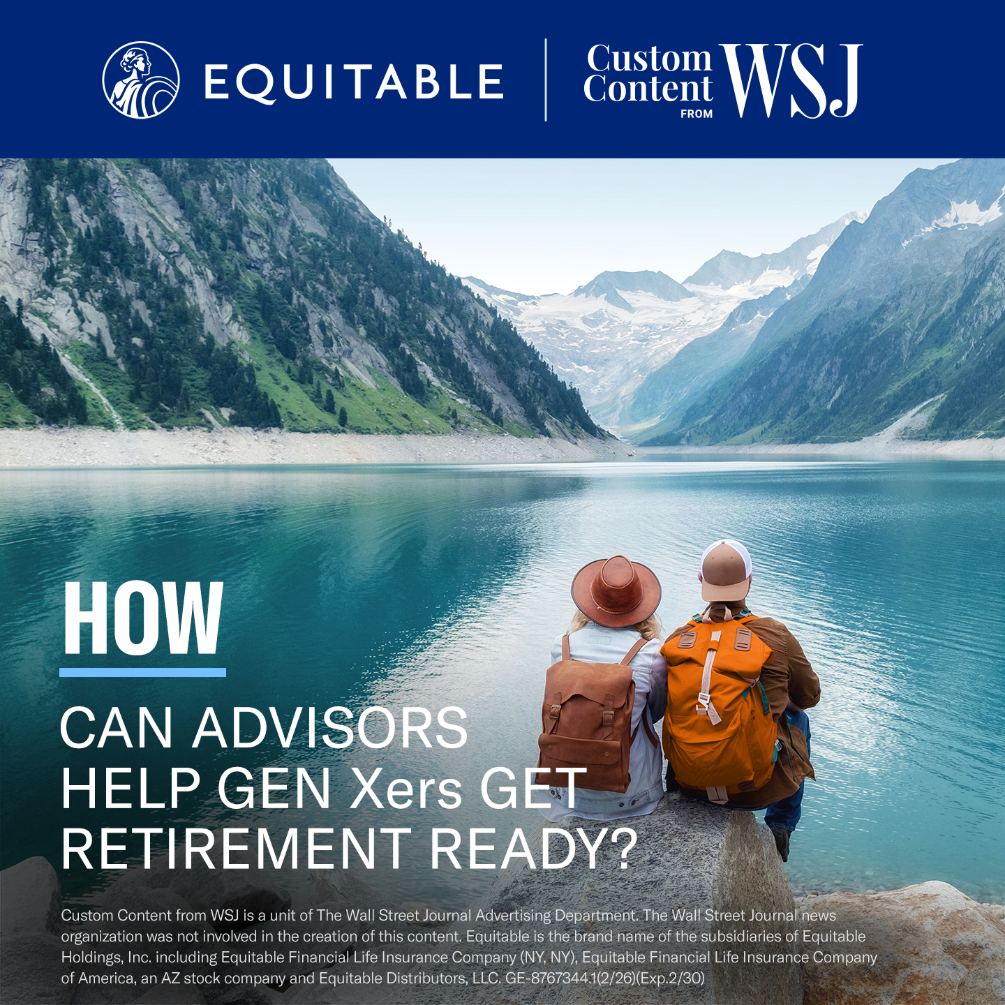 Equitable Facebook ad