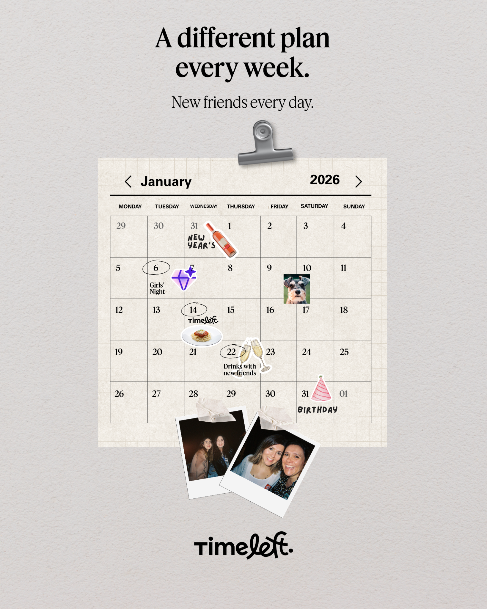 Timeleft Facebook ad