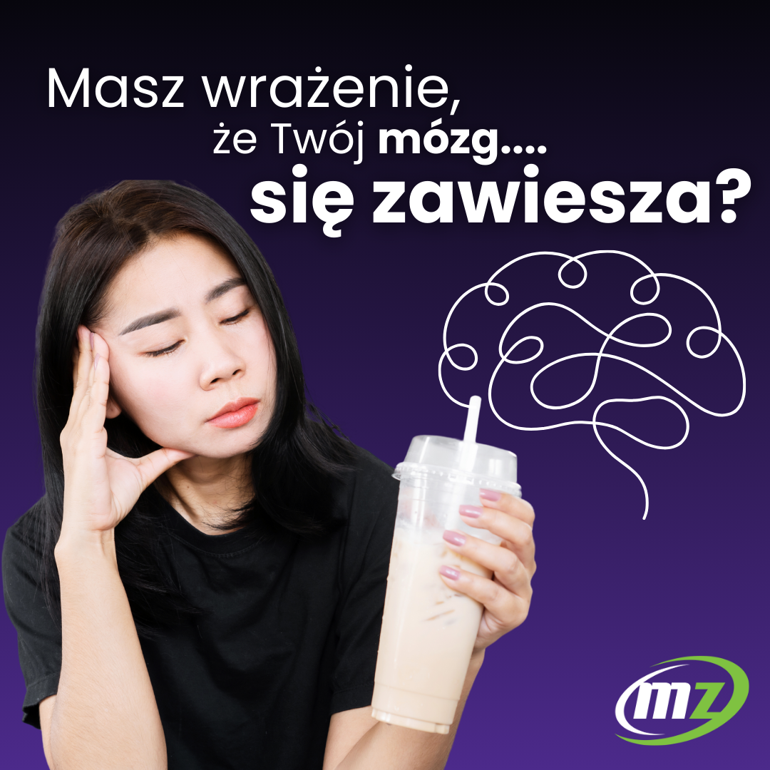 muscle-zone.pl Facebook ad: Czy Twój mózg też czasem łapie ZAWIESZKĘ?