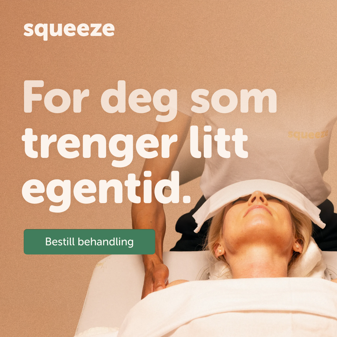 Squeeze Massasje Facebook ad