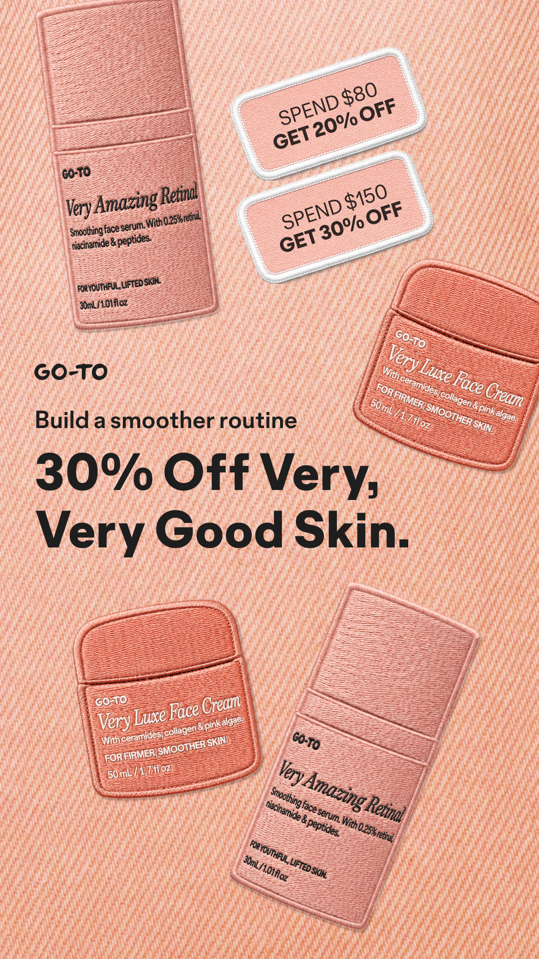 Go-To Skin Care Facebook ad