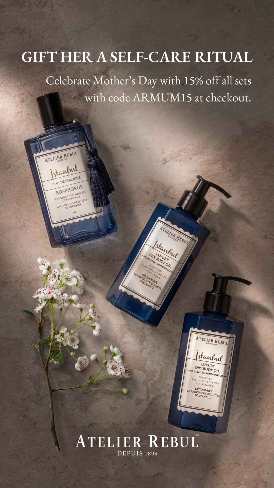 Atelier Rebul Facebook ad from Mar 3, 2026