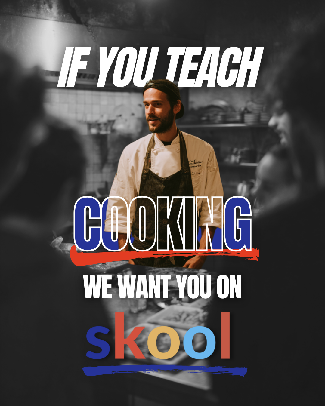 Skool Facebook ad