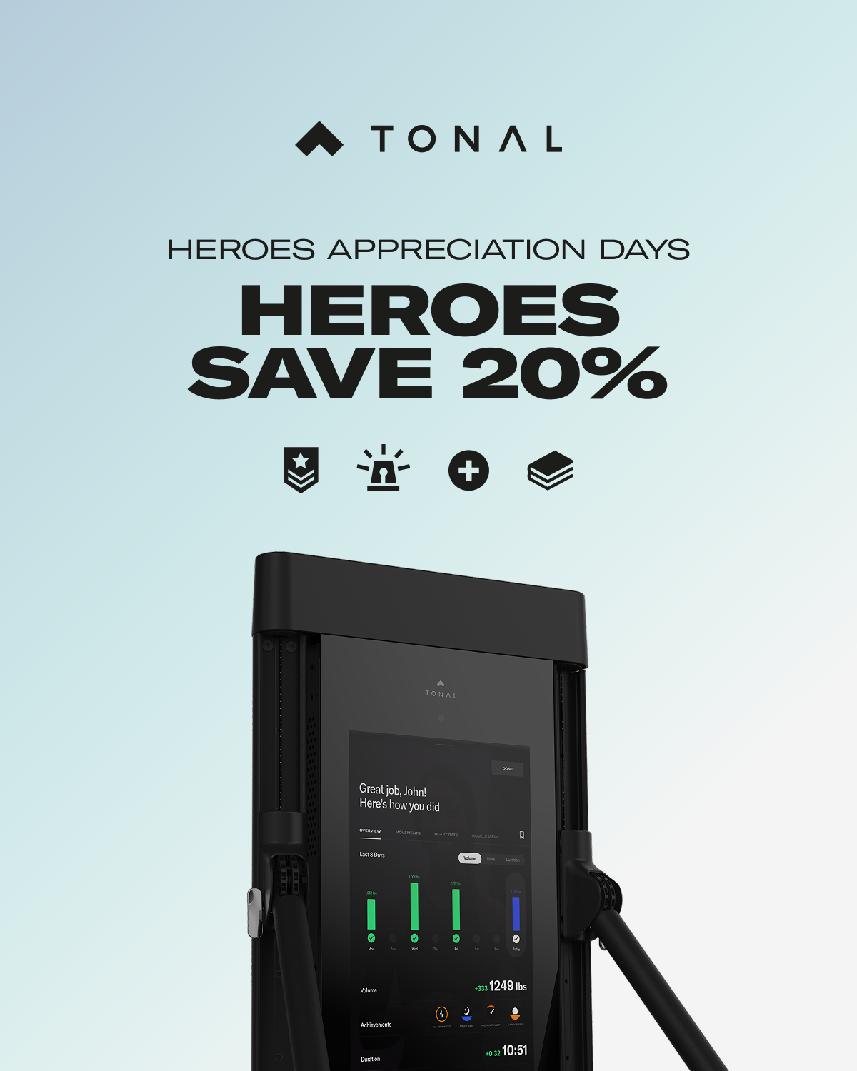 Tonal Facebook ad