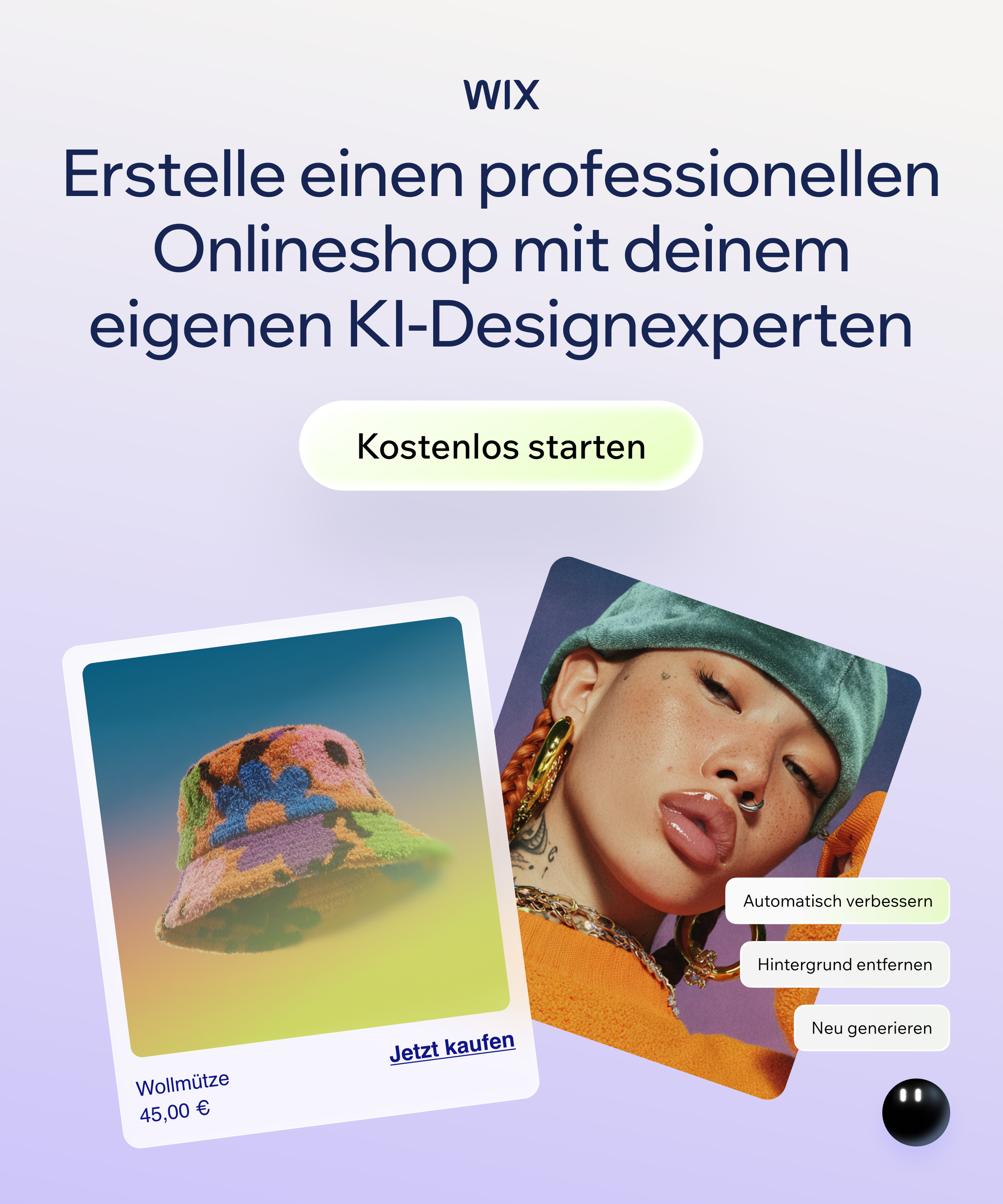 Wix Facebook ad