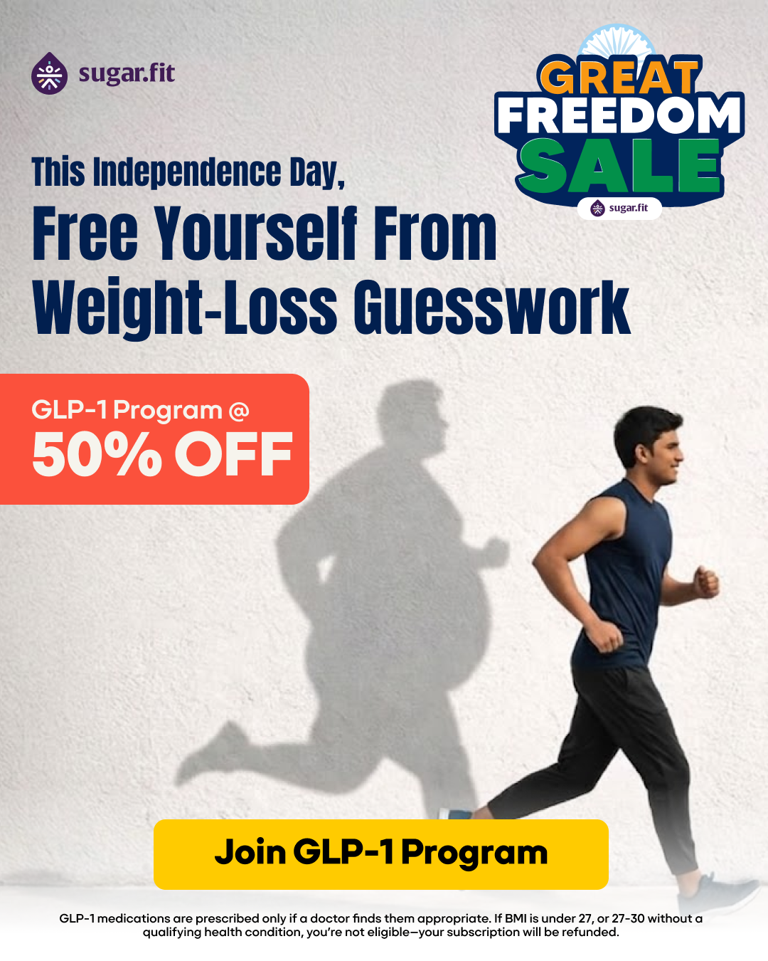 GLP Program By Sugar.Fit Facebook ad