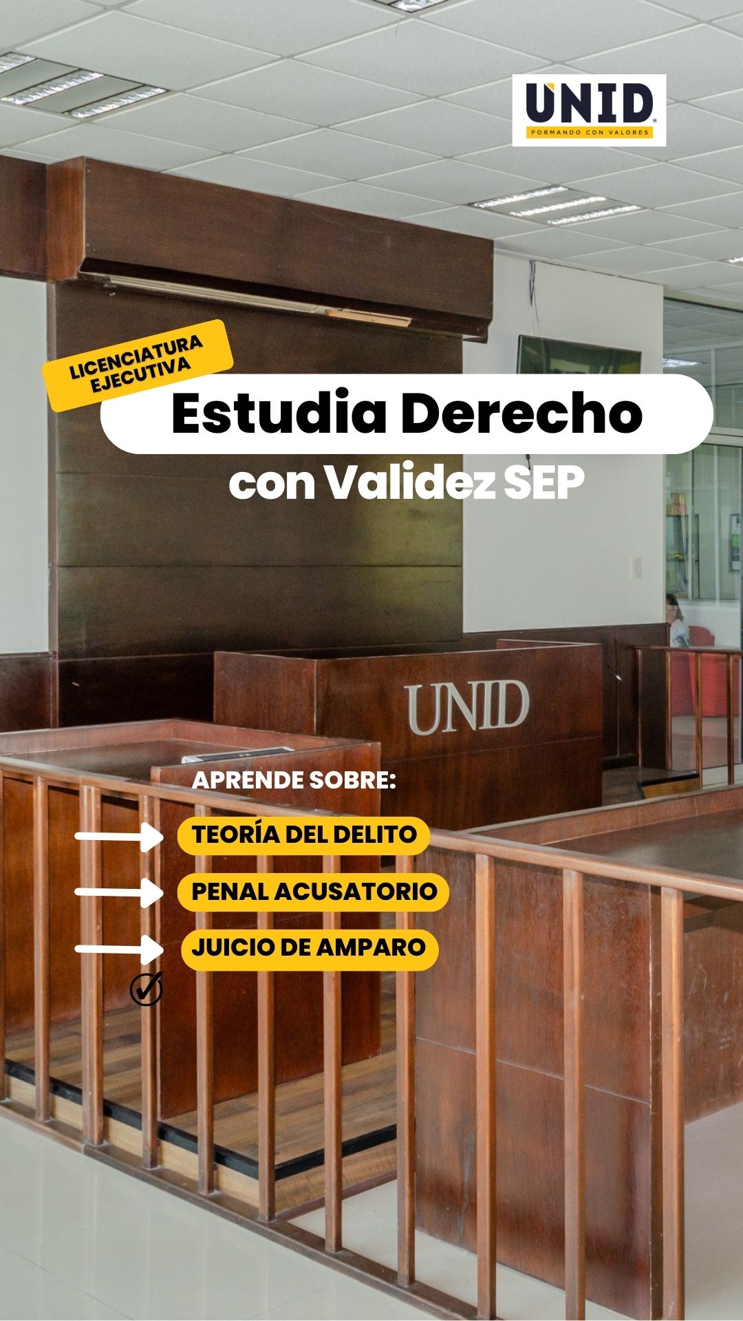 Universidad Interamericana para el Desarrollo - UNID Facebook ad
