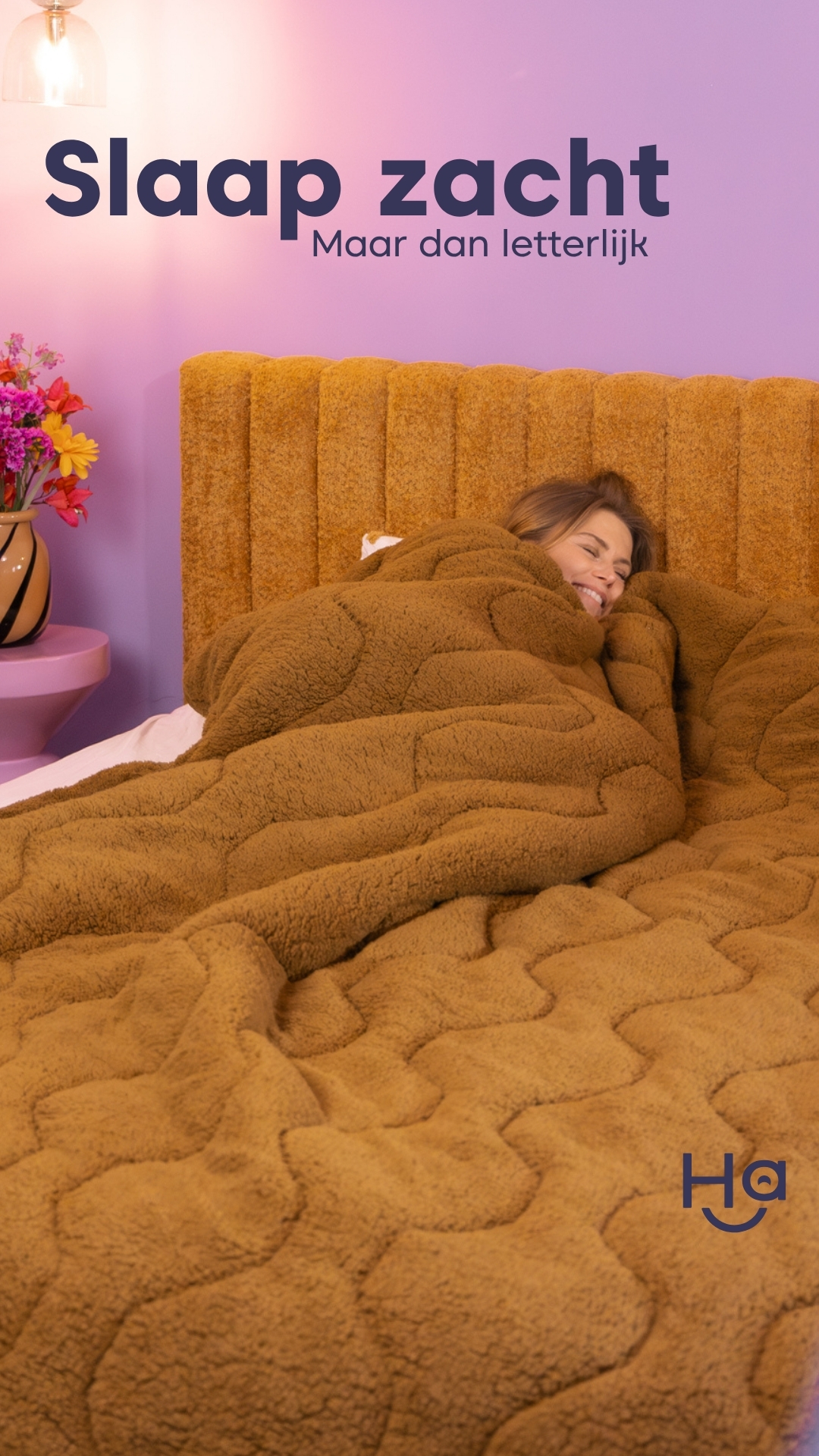 HappyBed Facebook ad