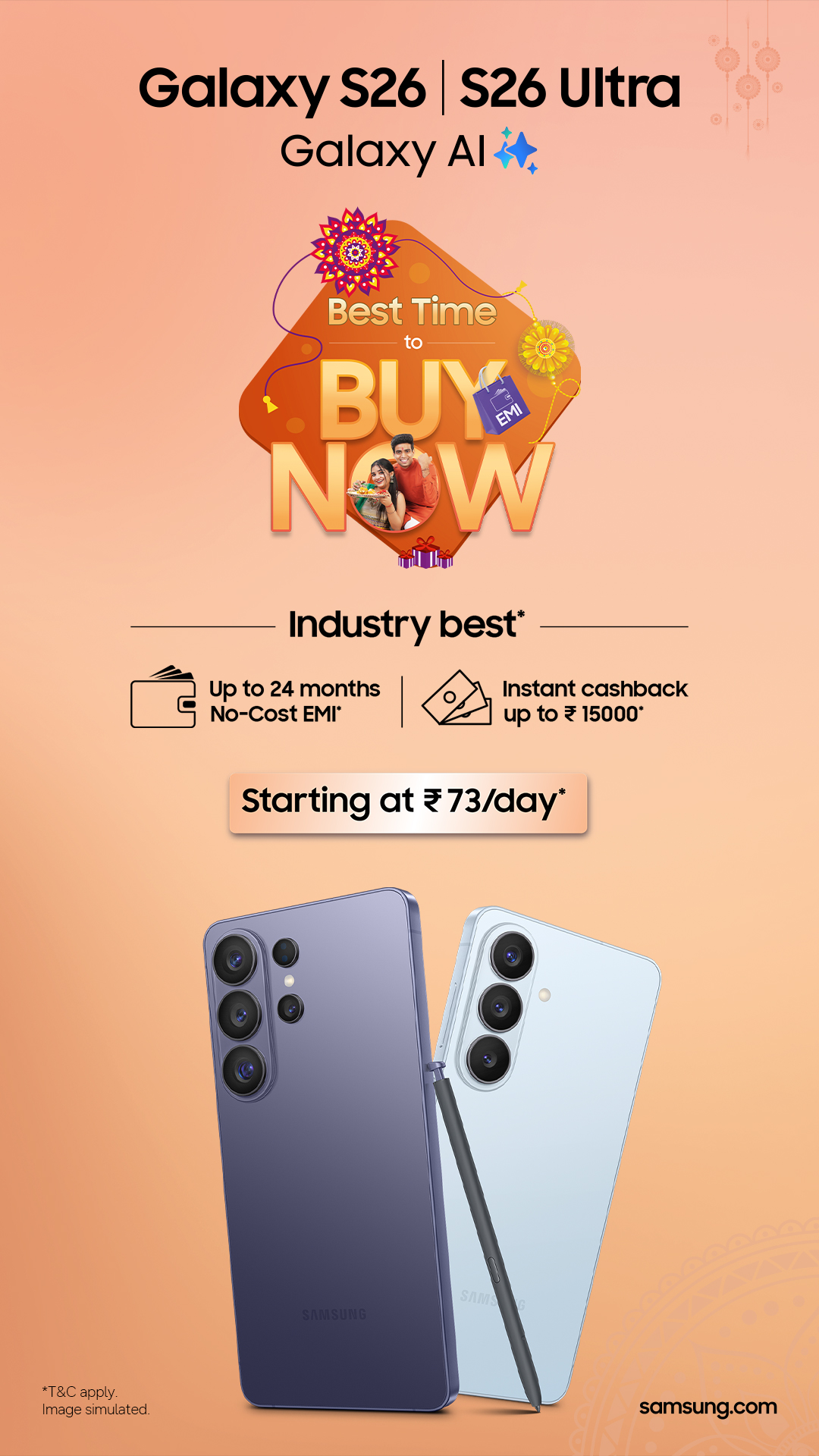Samsung Facebook ad