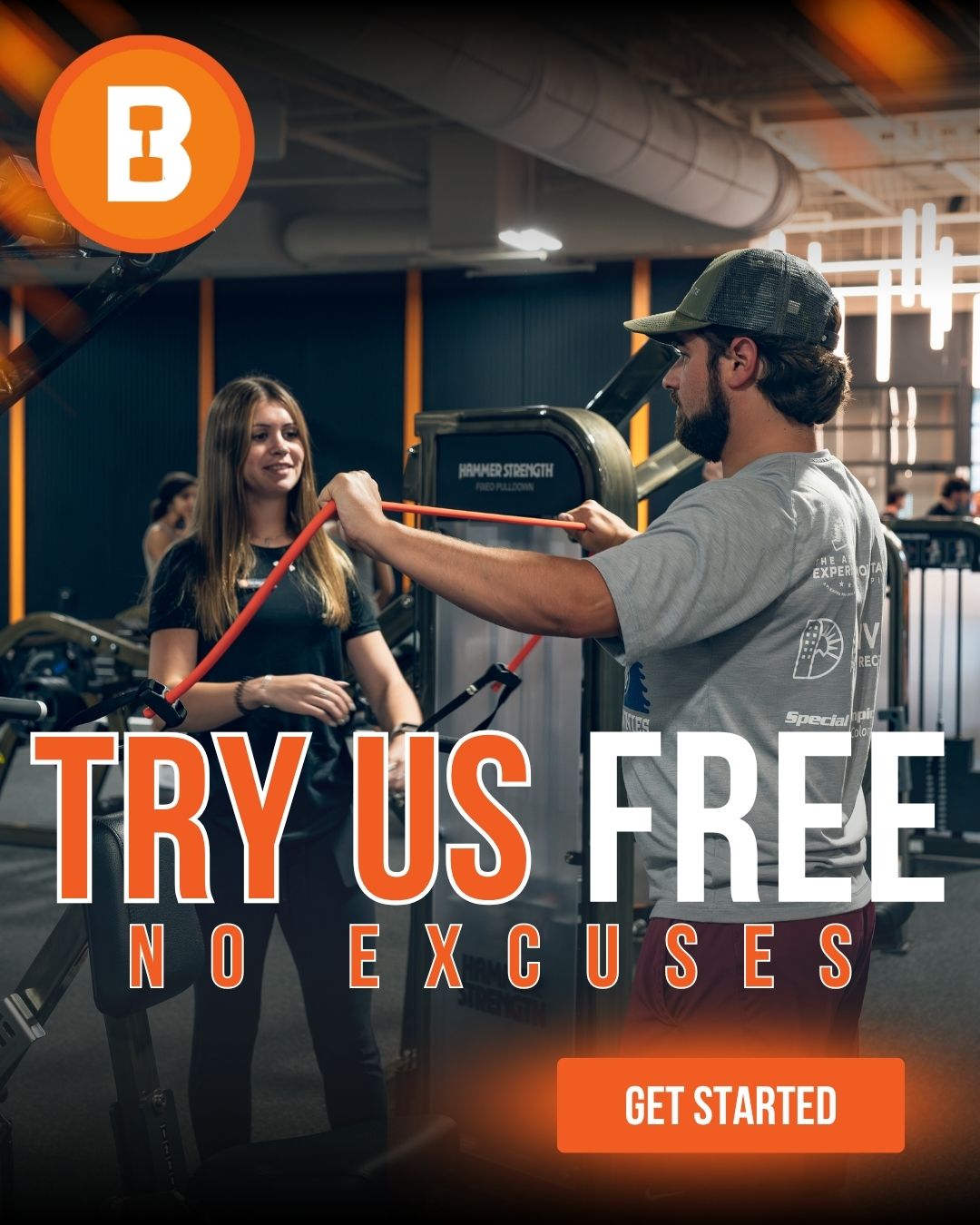 Best Fitness - Woburn, MA Facebook ad: Free Pass = Full Access