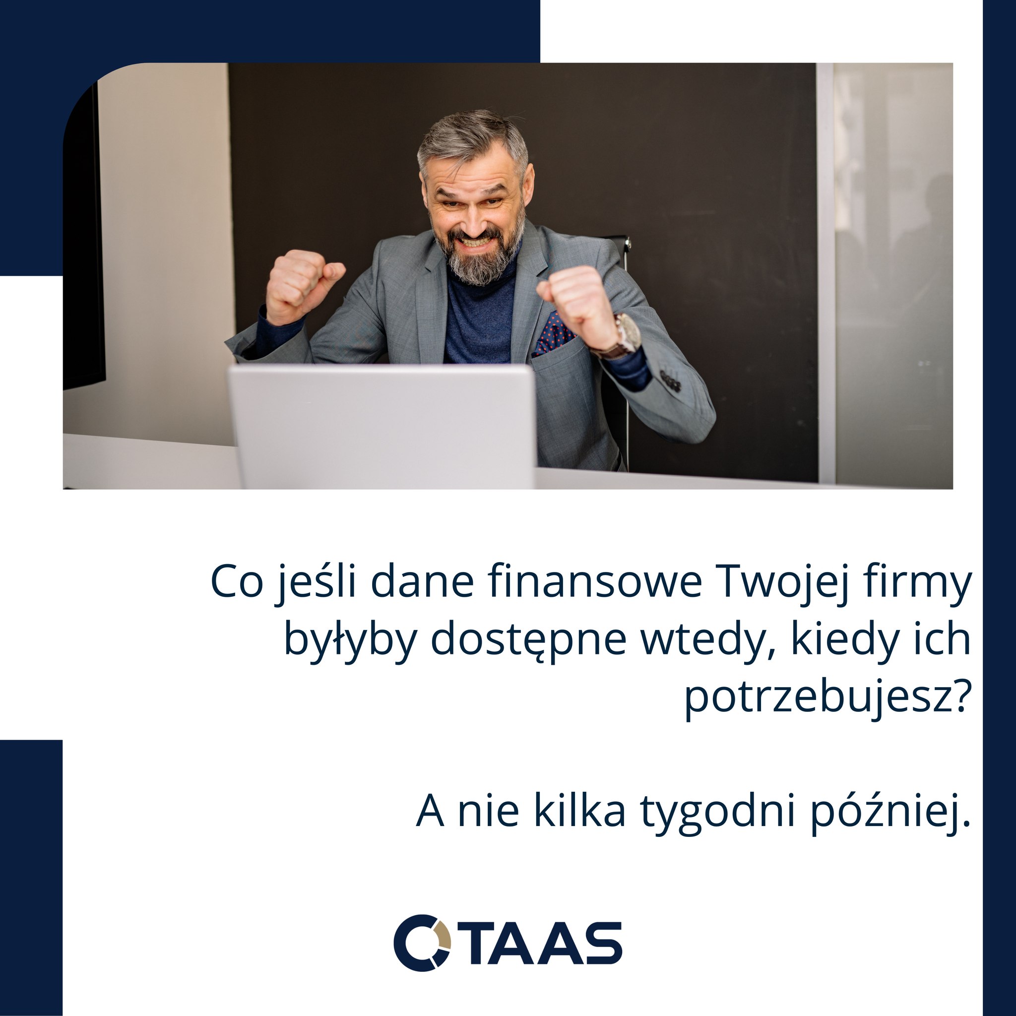 TAAS - Taxes & Accounting Services Facebook ad: Dzięki Enova365 możliwe jest między innymi
