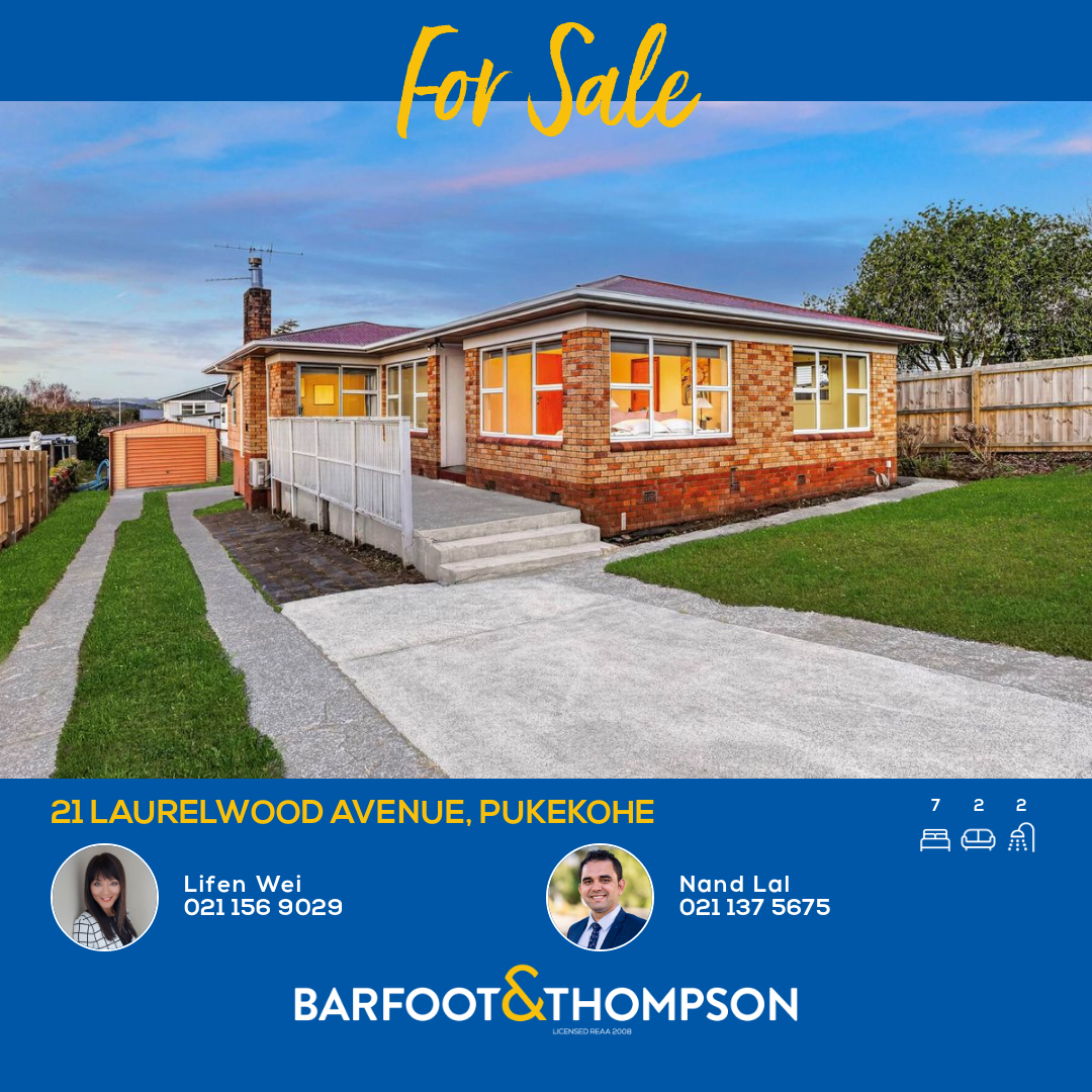 Lifen Wei-Barfoot & Thompson Pukekohe Facebook ad from Aug 18, 2026