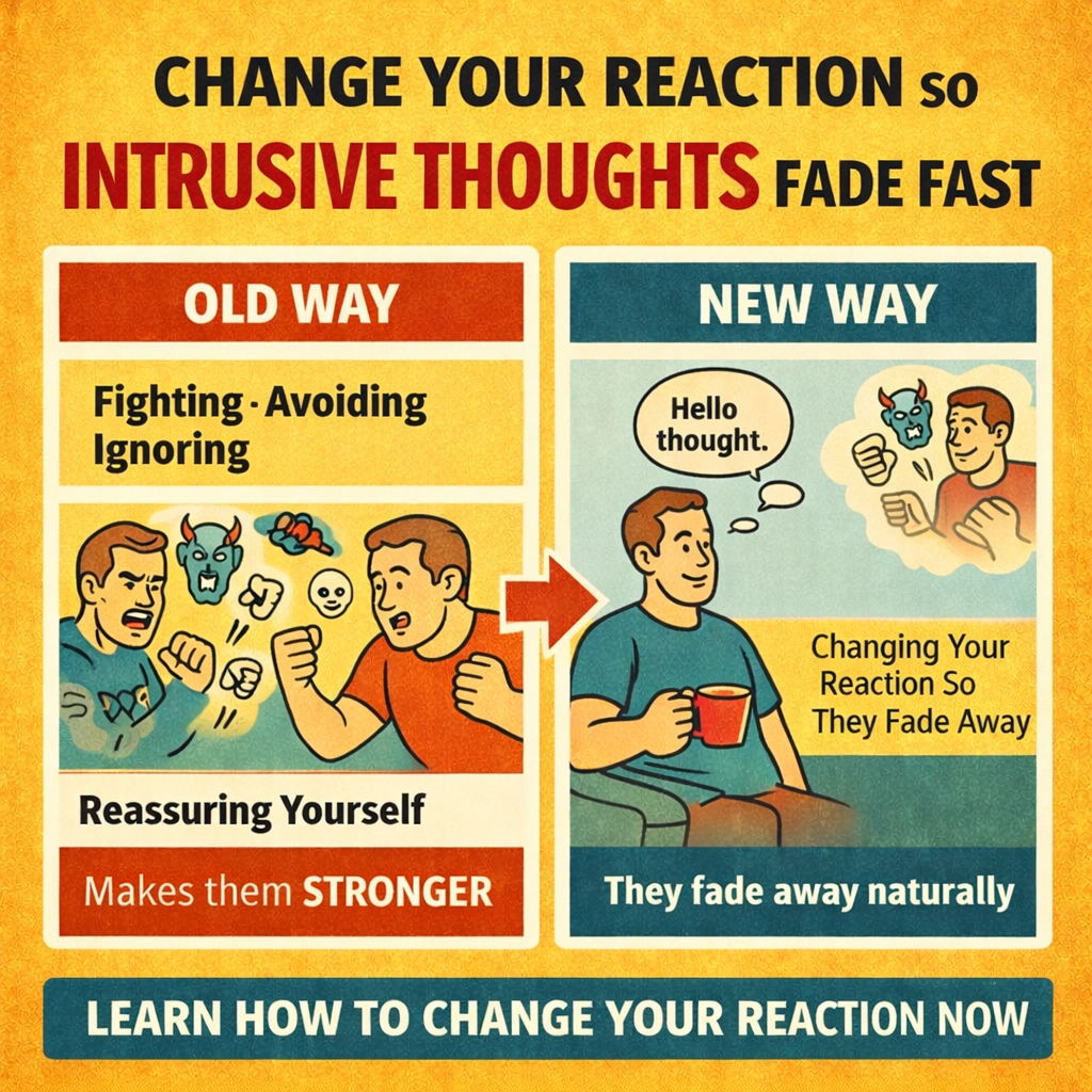 Ever Calm Mind Facebook ad: CHANGE YOUR REACTION