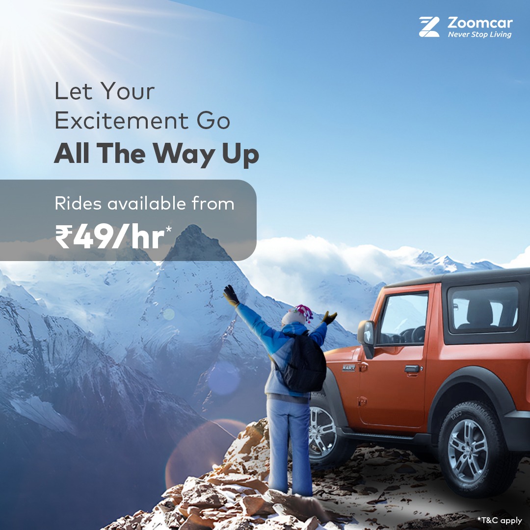 Zoomcar Facebook ad
