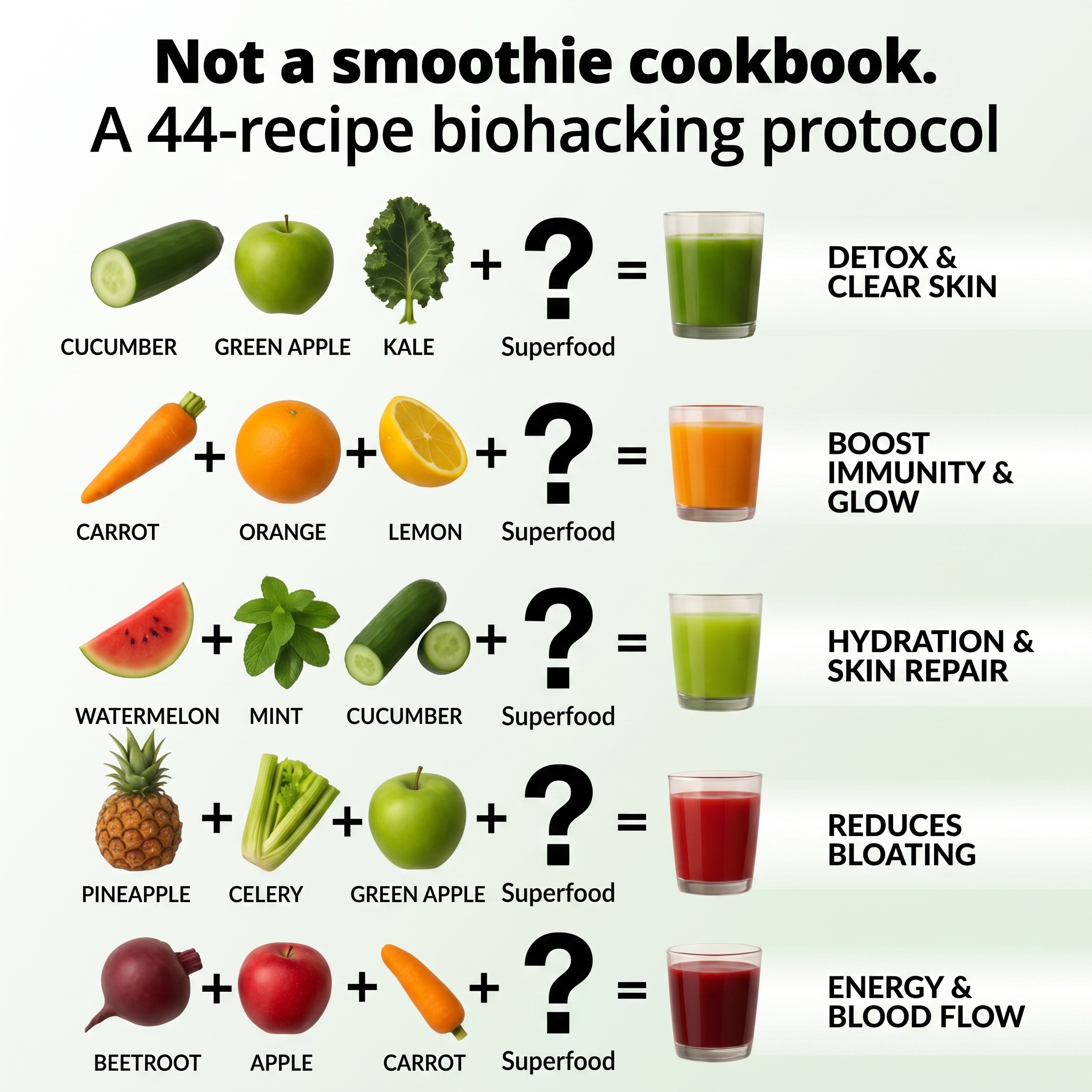 Ole.method Facebook ad: Not another recipe book