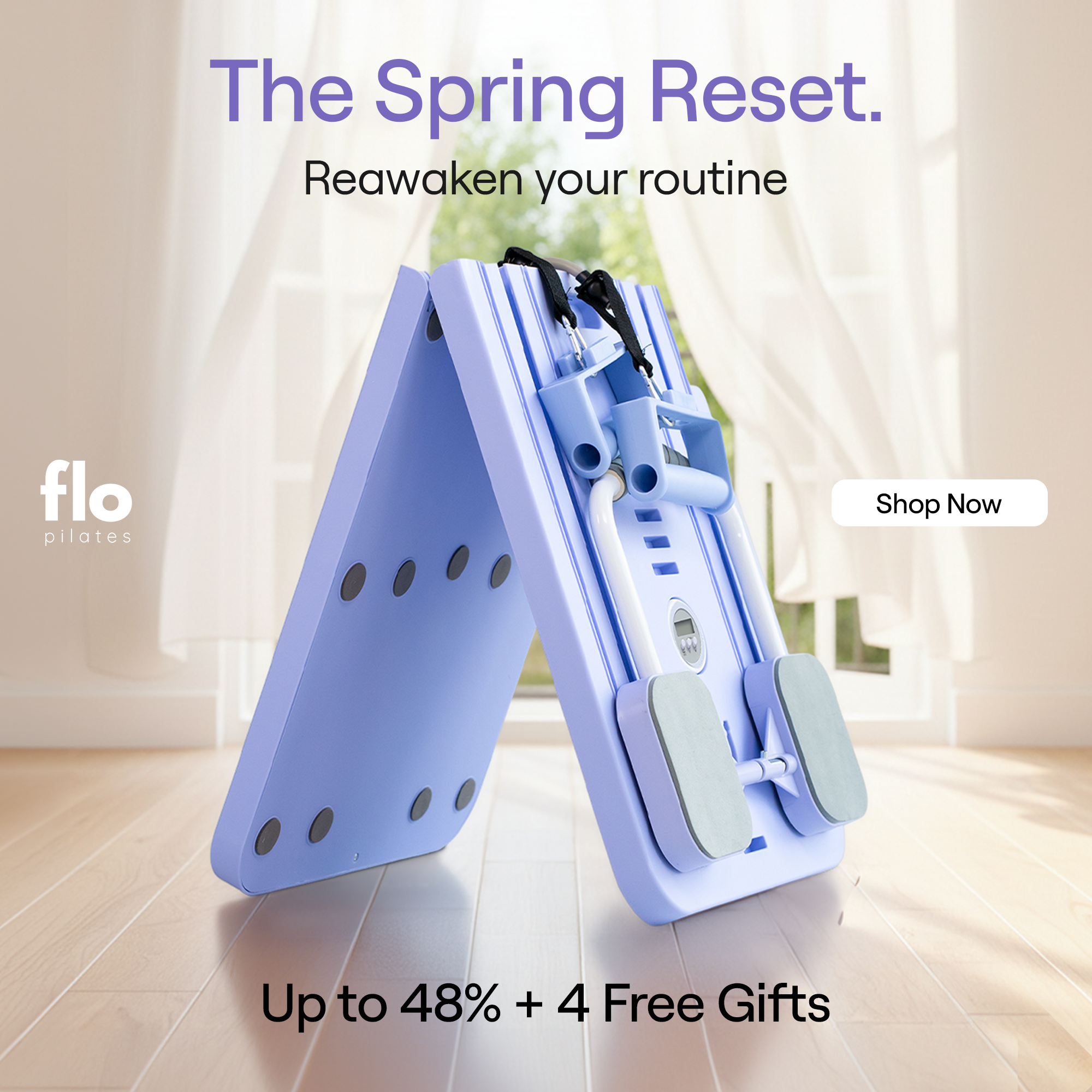 Flo Pilates Facebook ad