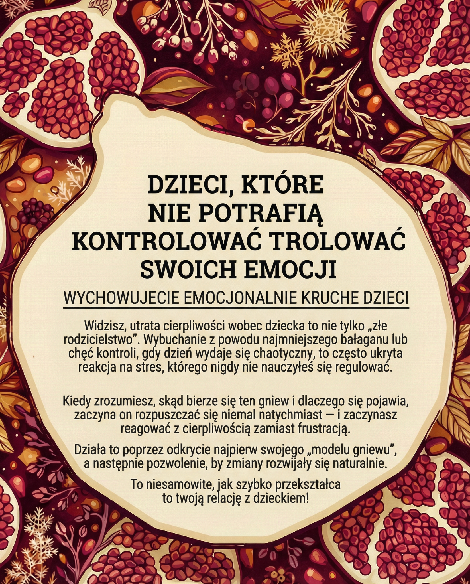 Sukcesy rodziców Facebook ad: Zatrzymaj wybuchy złości swojego dziecka na zawsze