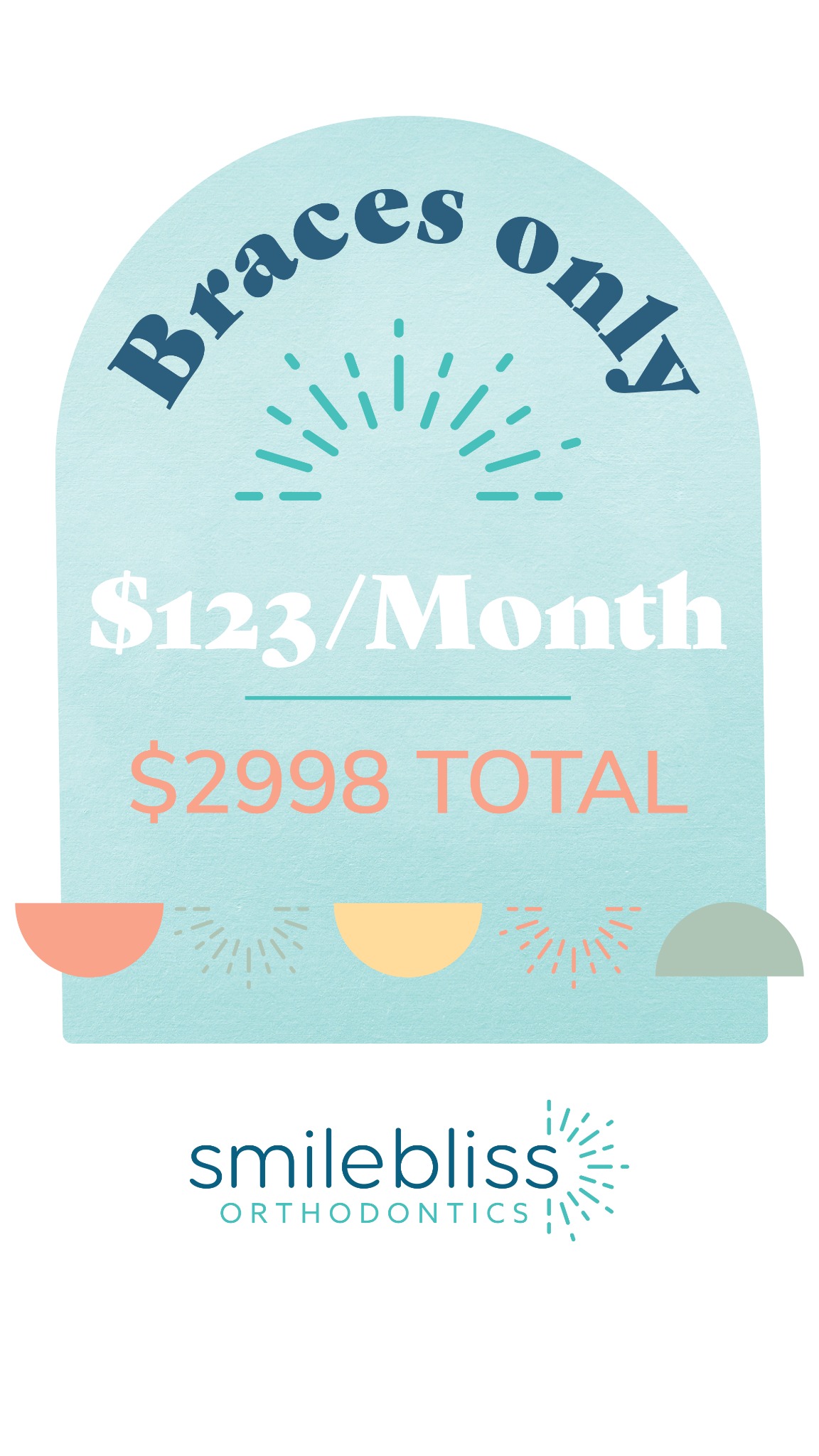 Smilebliss Orthodontics Facebook ad
