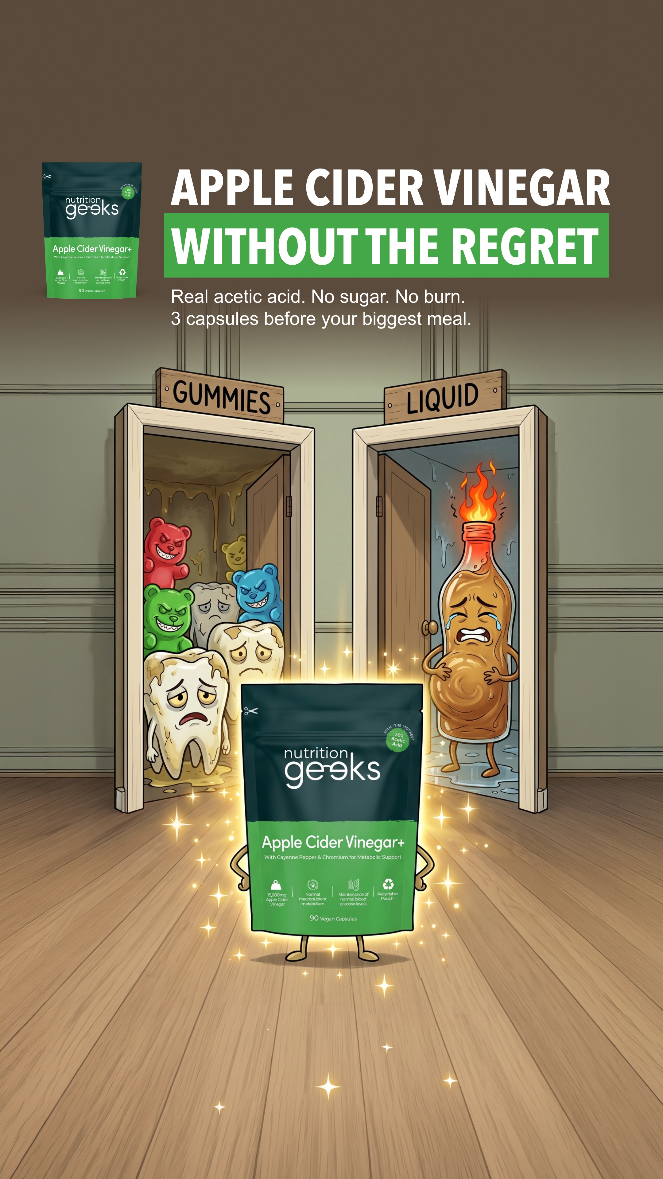 Nutrition Geeks Facebook ad