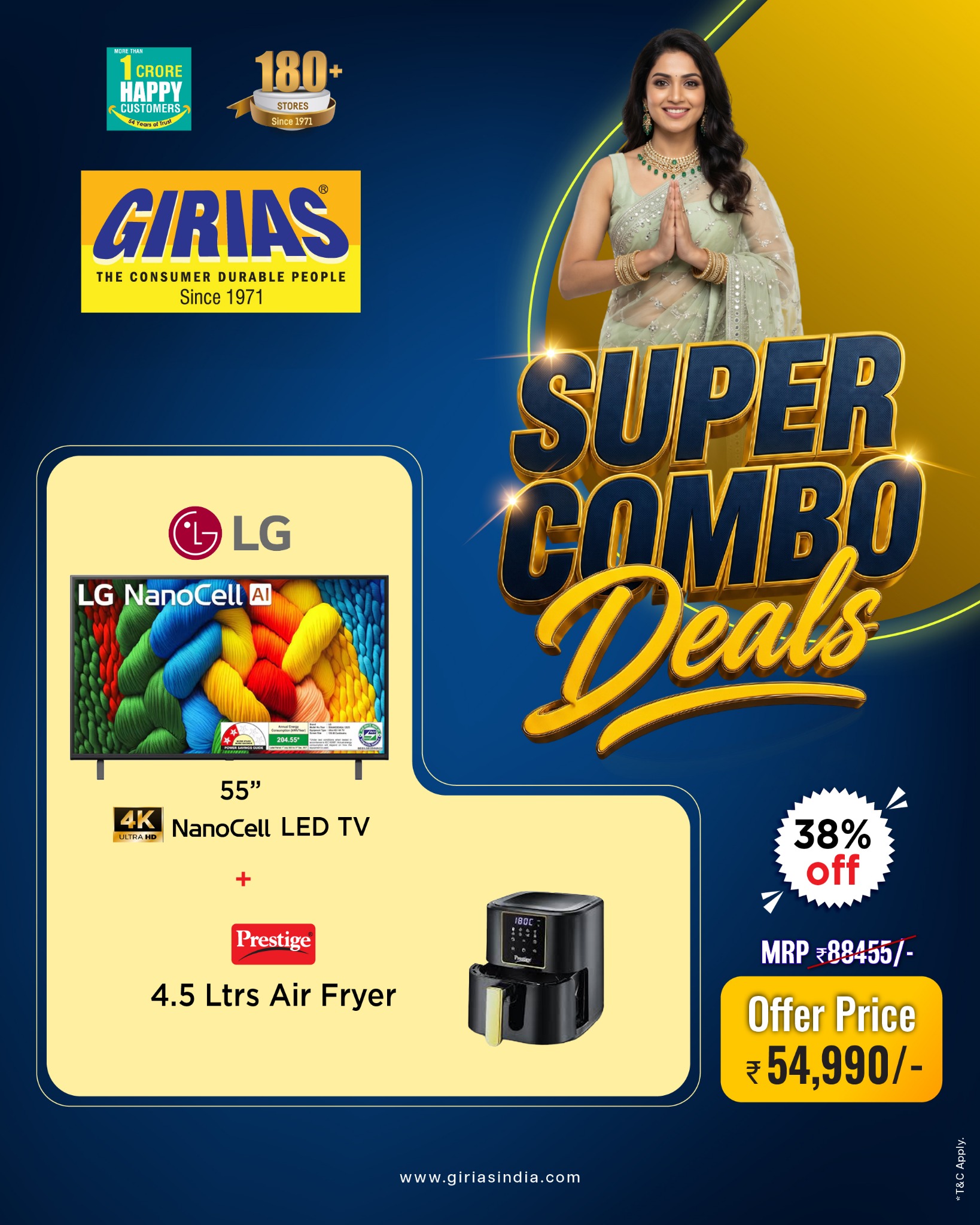 Girias India Facebook ad