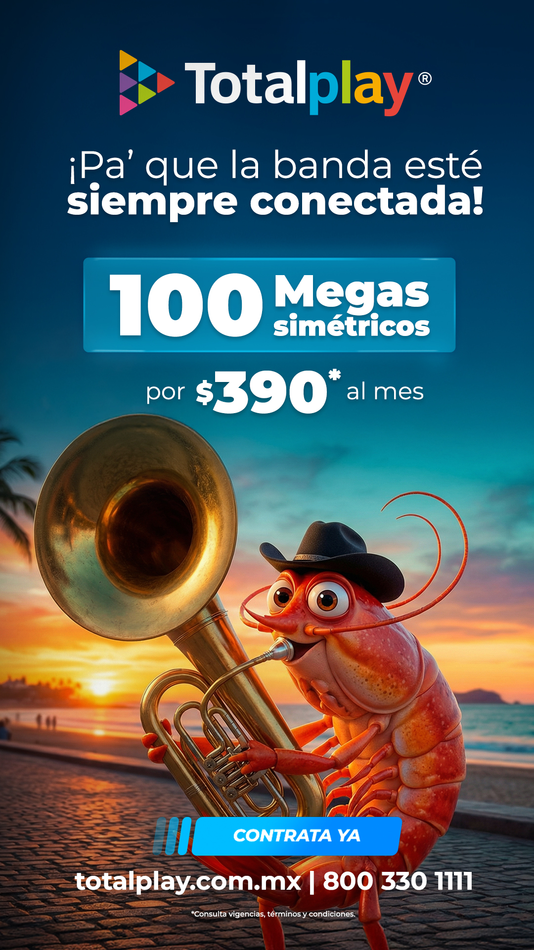 Totalplay Facebook ad