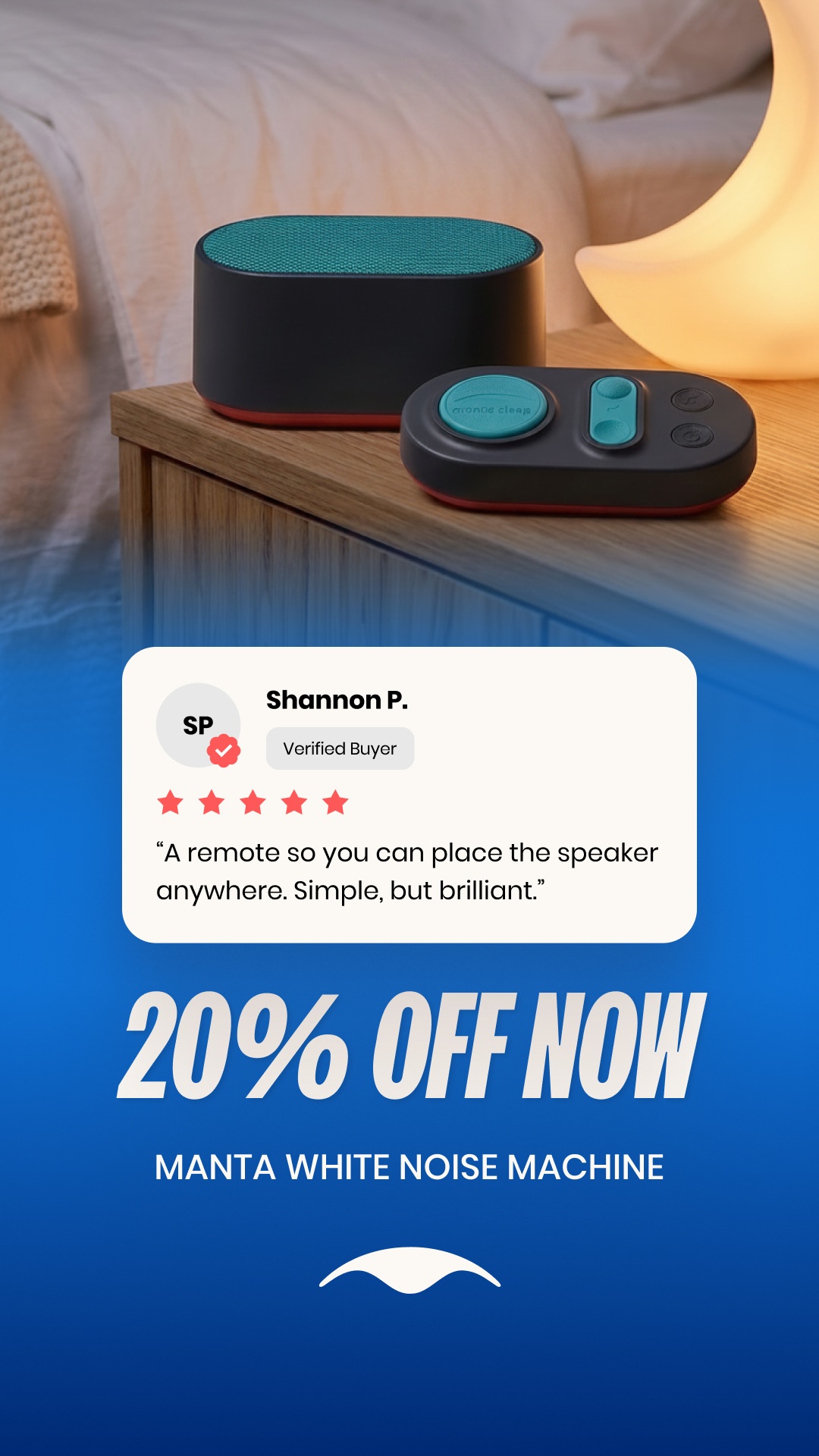 Manta Sleep Facebook ad: For a Limited Time Only