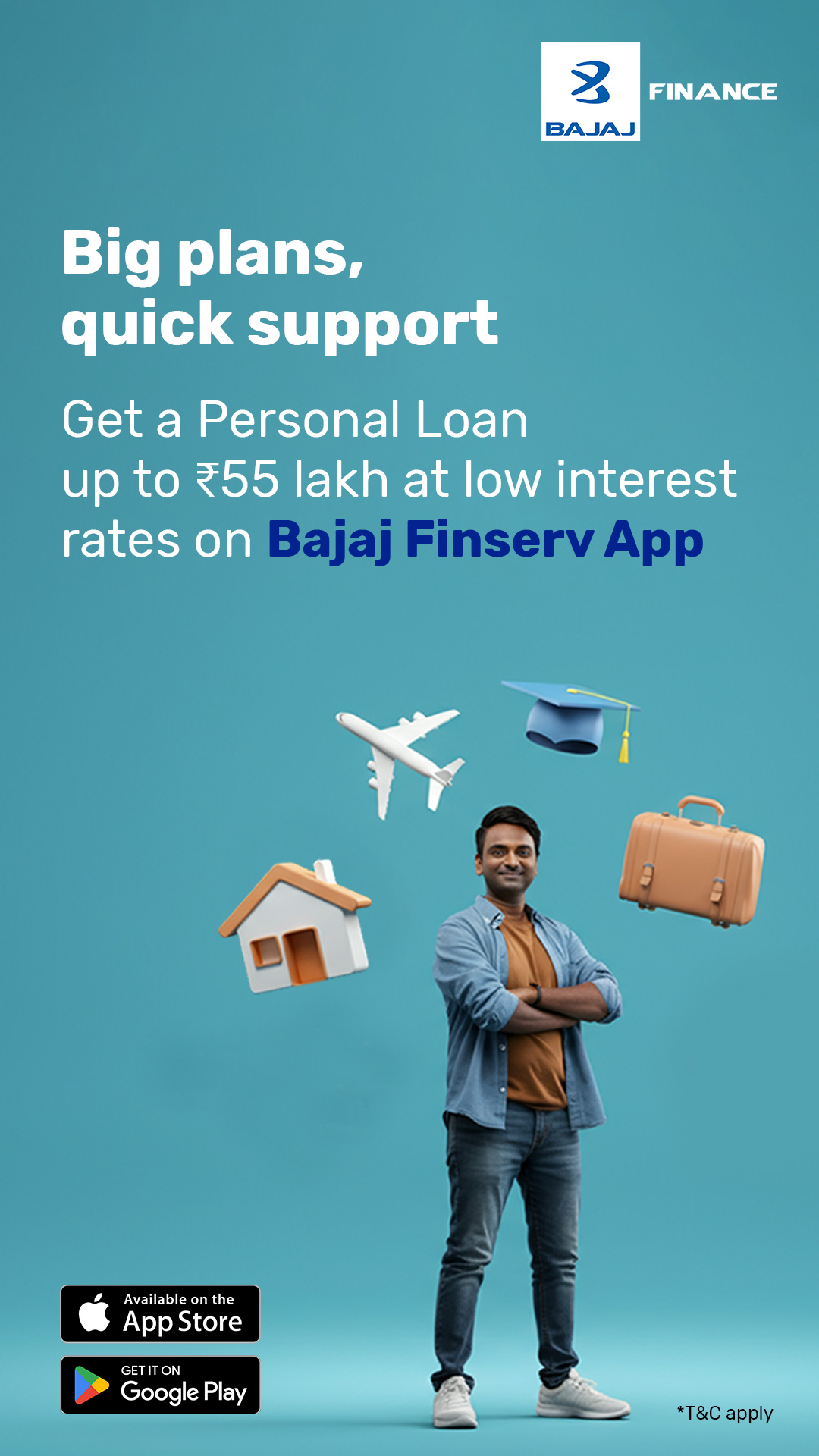 Bajaj Finserv Facebook ad