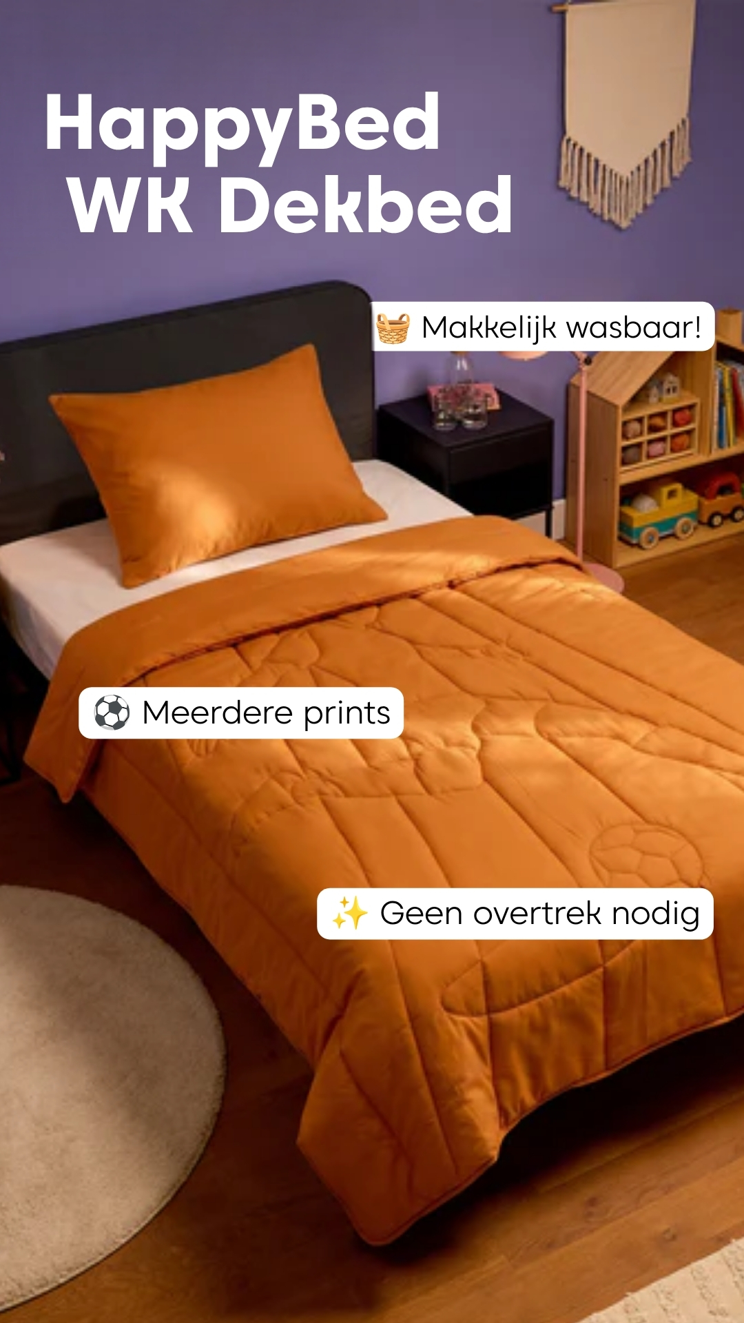 HappyBed Facebook ad