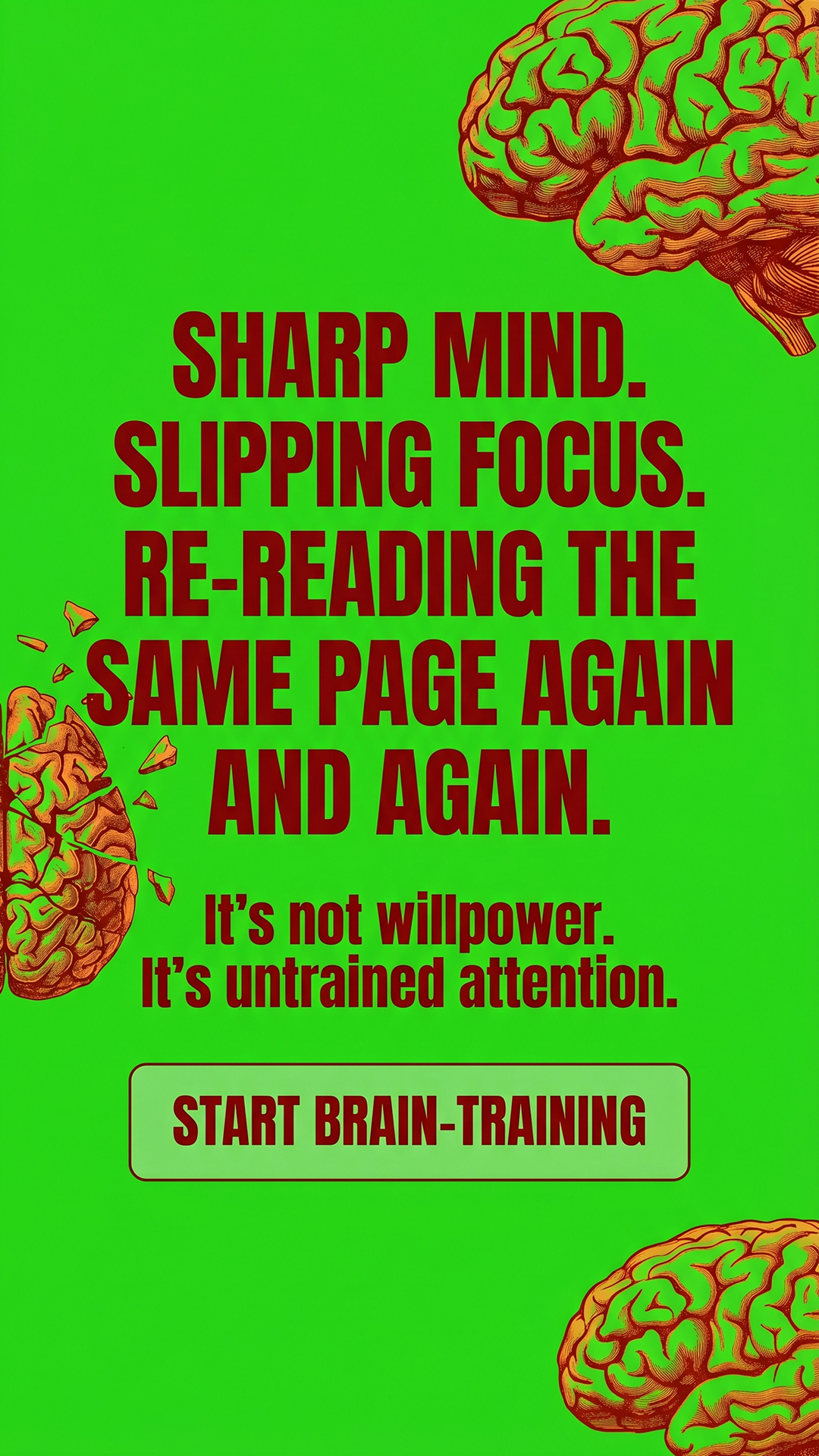 Impulse: Brain Training & Self-Discovery Facebook ad