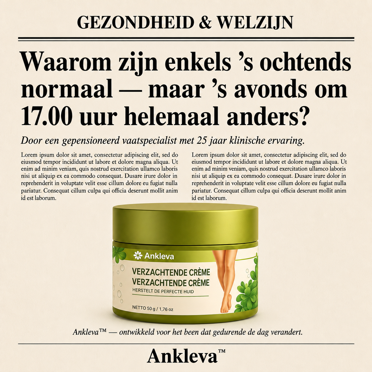 Sophie van Dijk Facebook ad