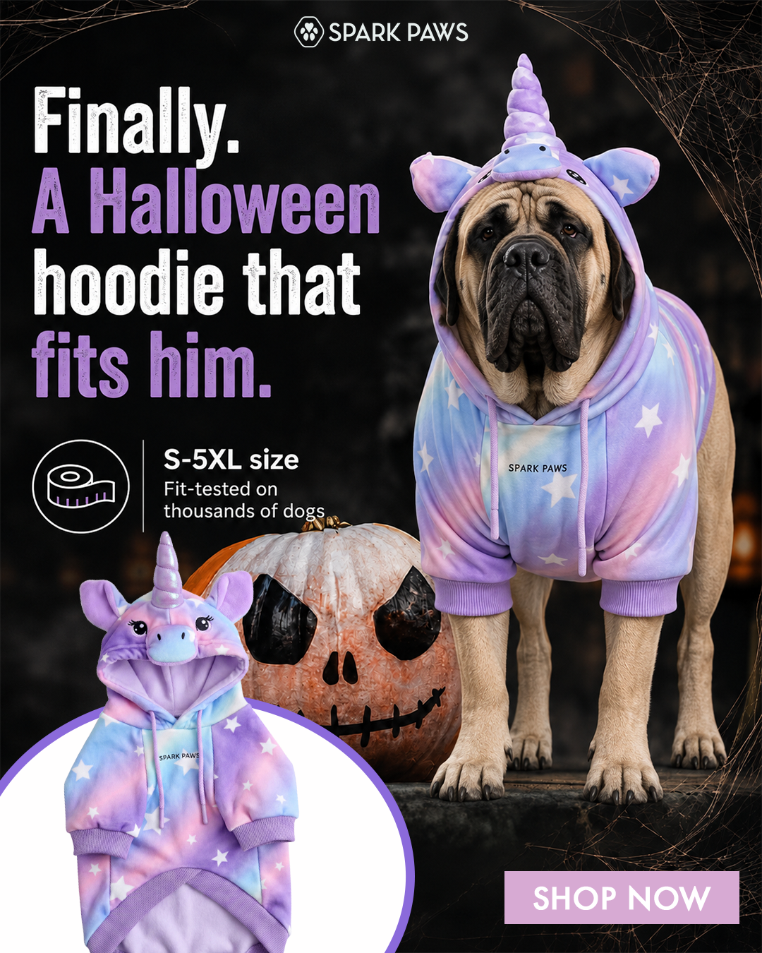 Spark Paws Facebook ad