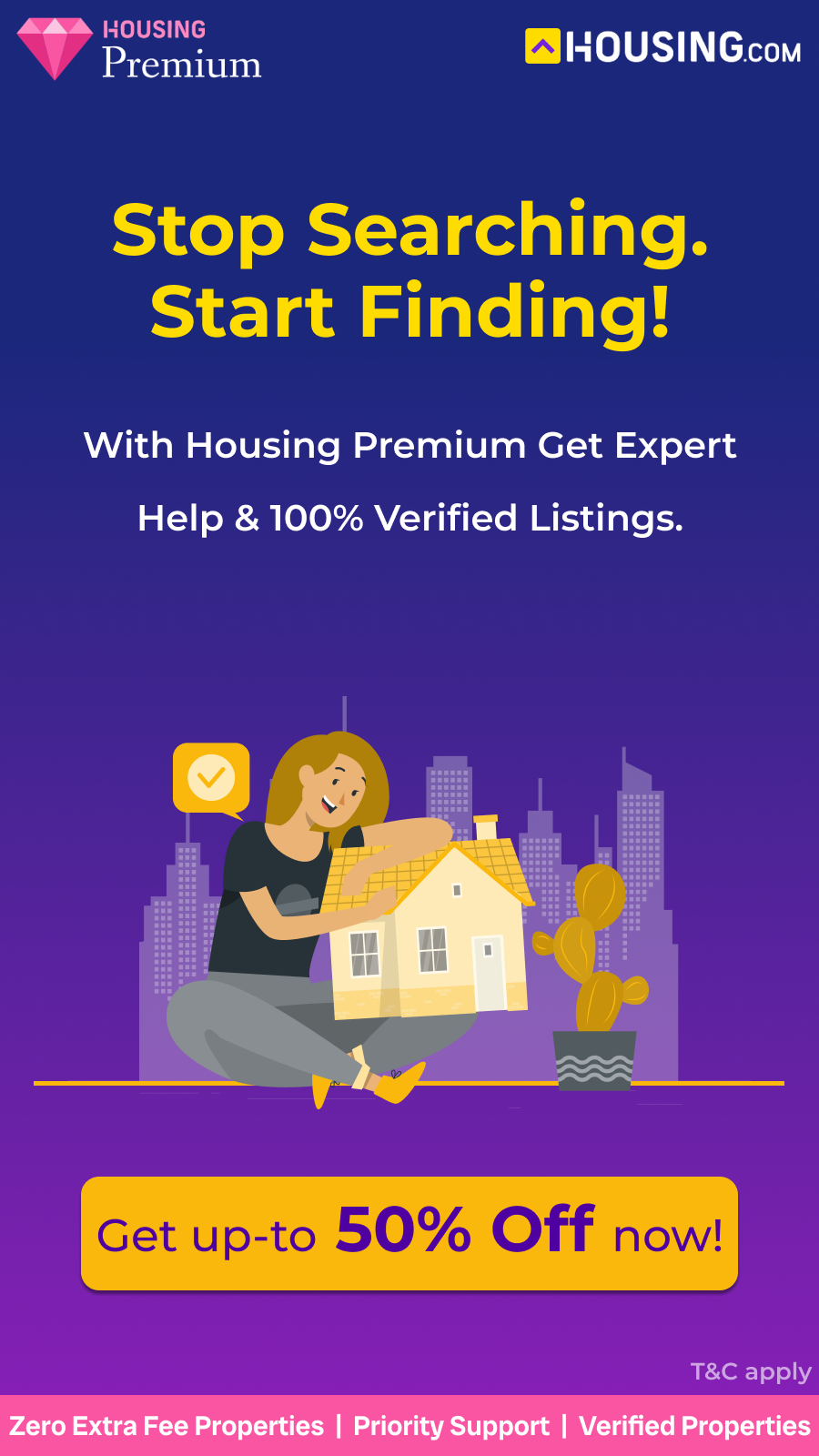 Housing.com Facebook ad