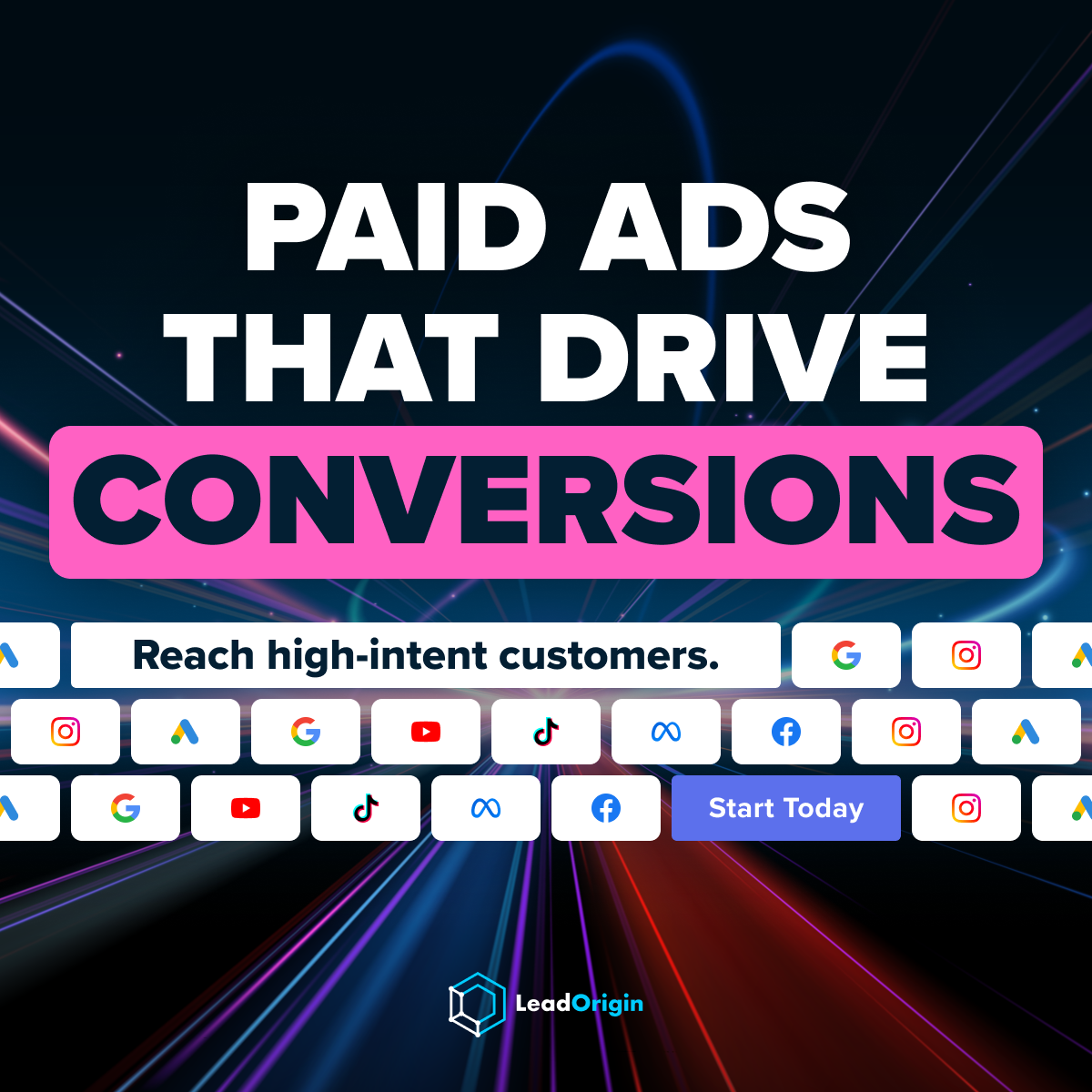 LeadOrigin Facebook ad