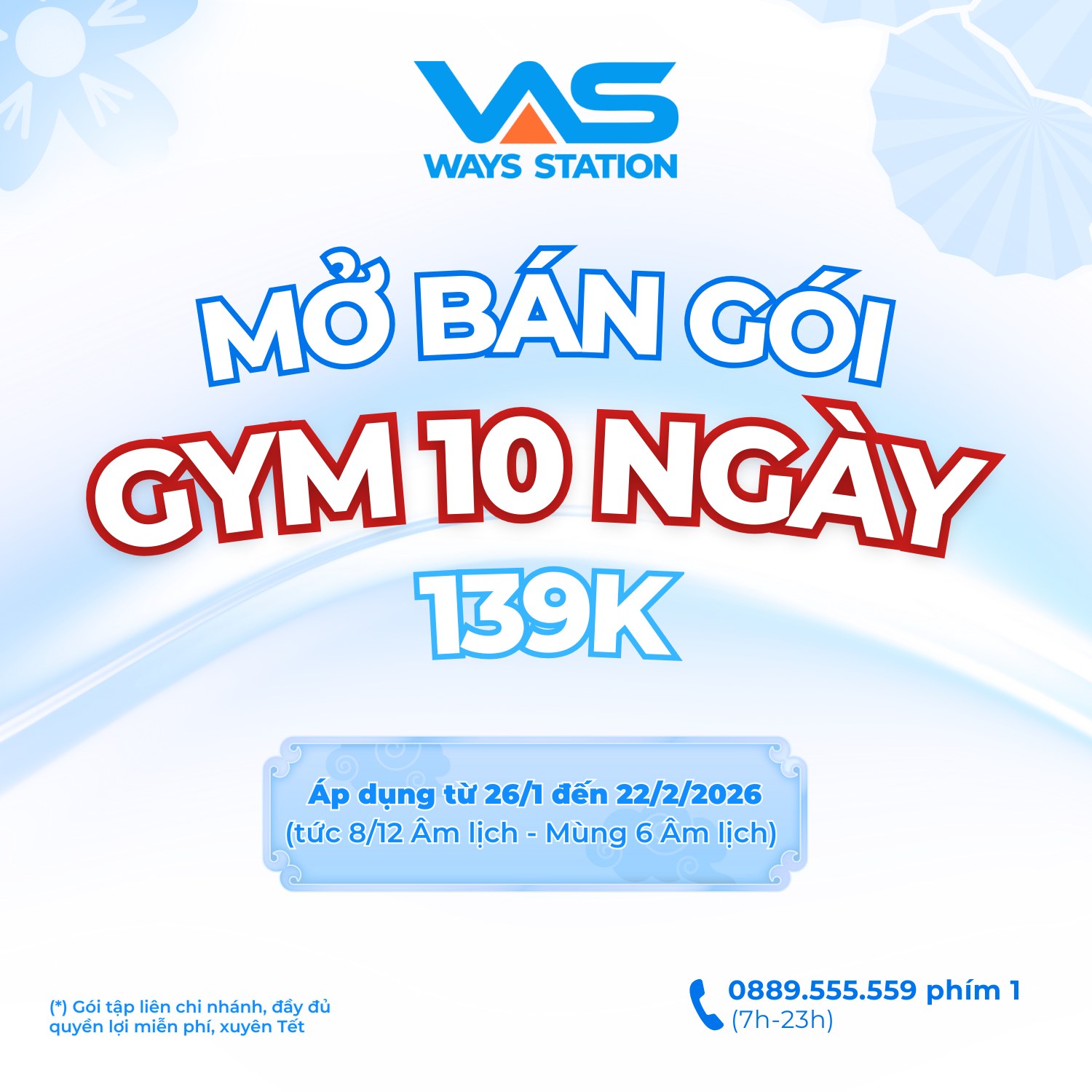 Ways Station - Gym Fitness Facebook ad