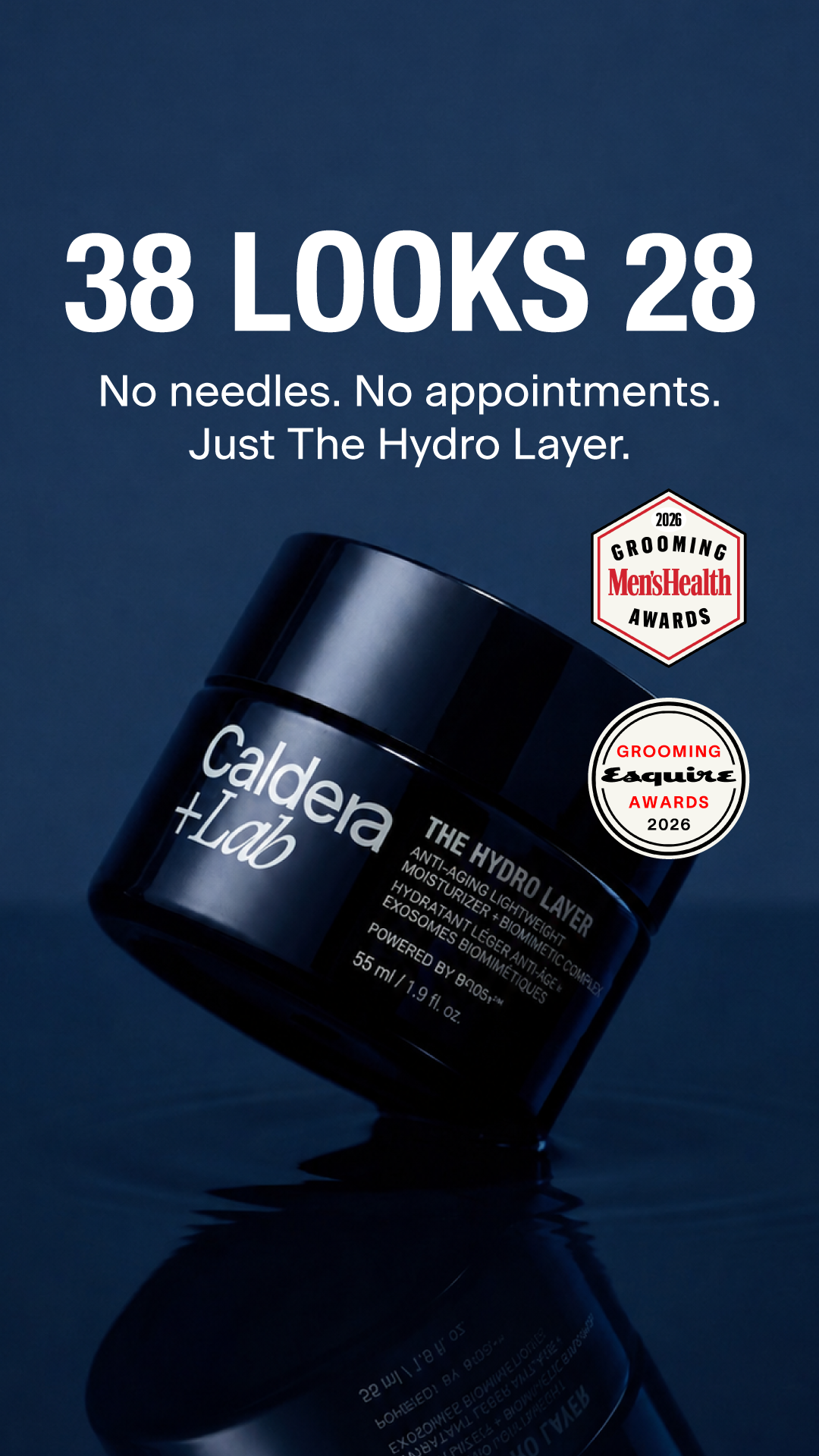 Caldera + Lab Facebook ad