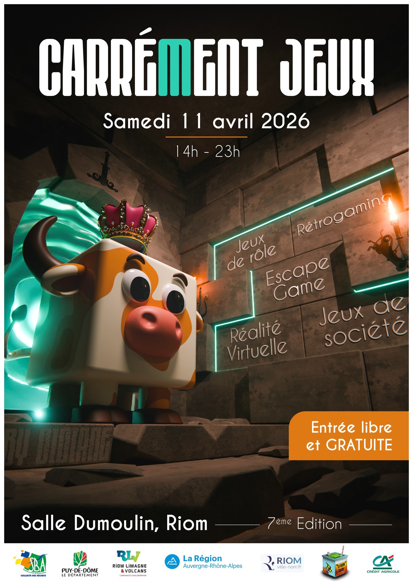 La Vache Carrée Facebook ad: Carrément Jeux 2026