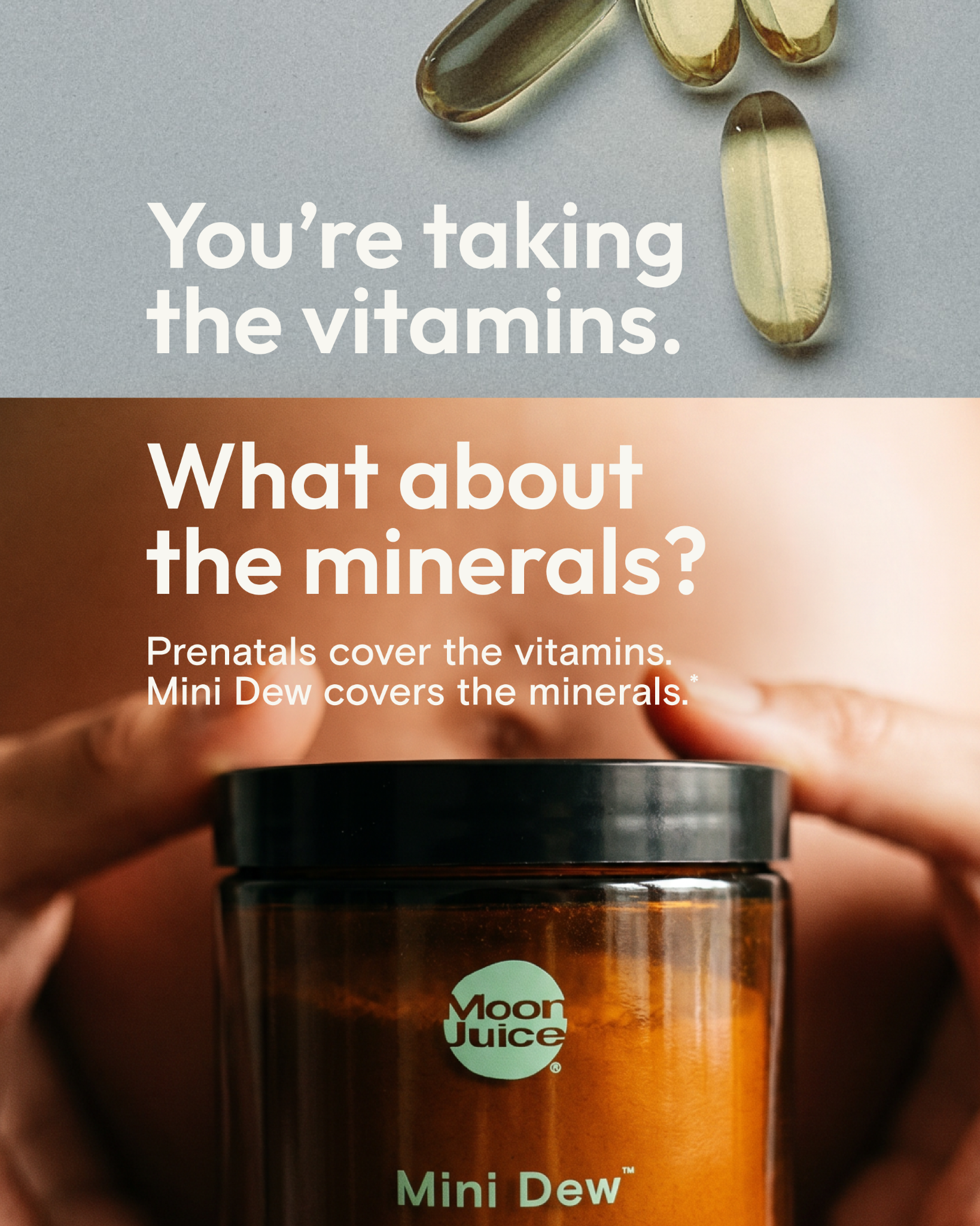 Moon Juice Facebook ad