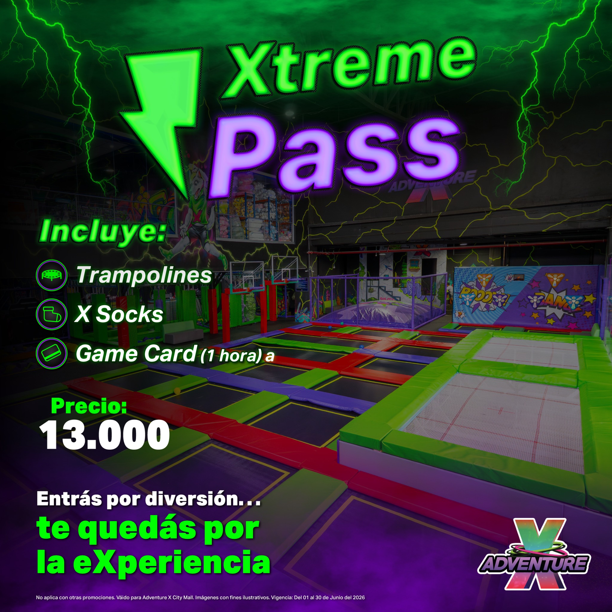 Adventure X Costa Rica Facebook ad
