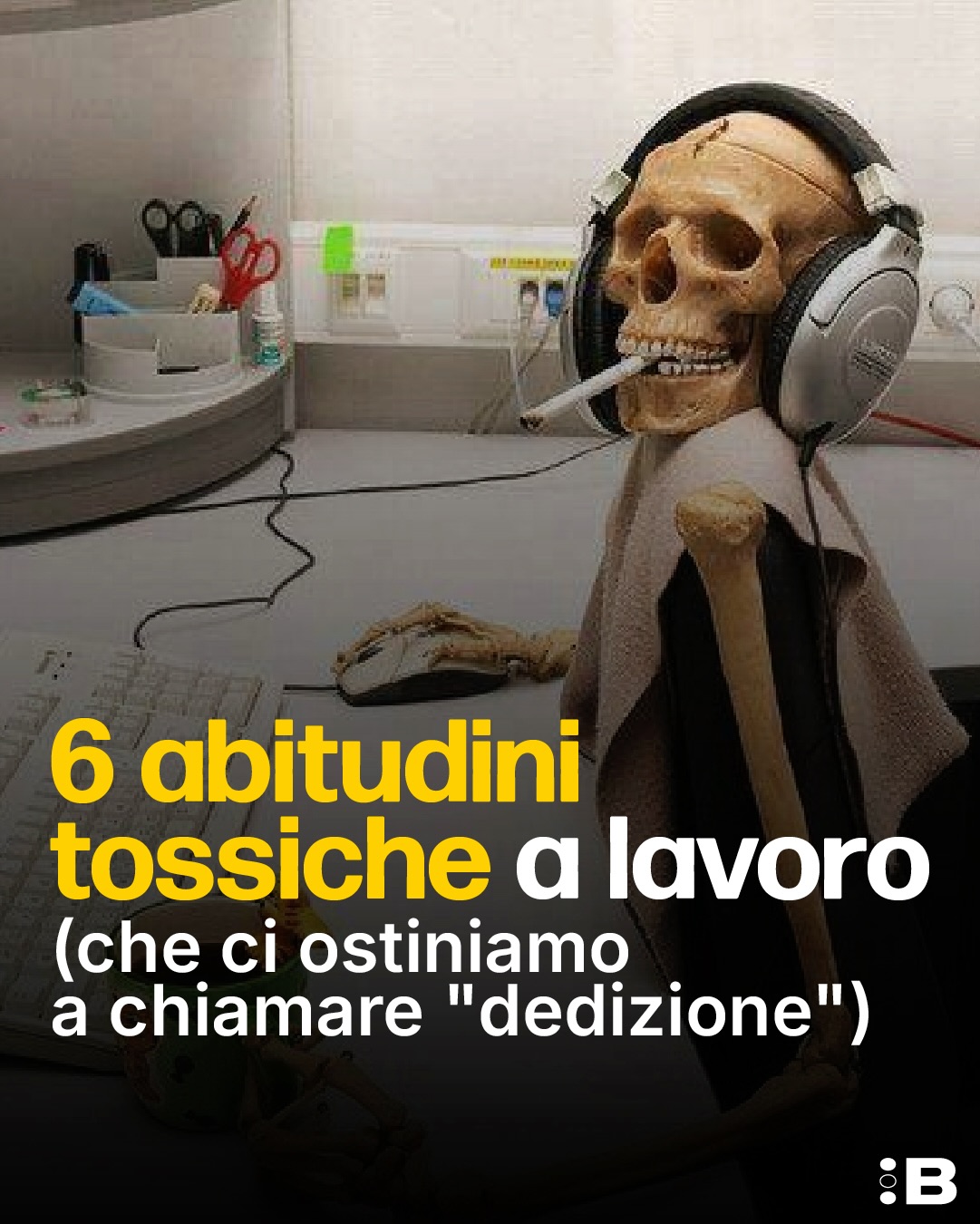 BuddyJob Facebook ad: Crescendo ci hanno convinto che per fare carriera…