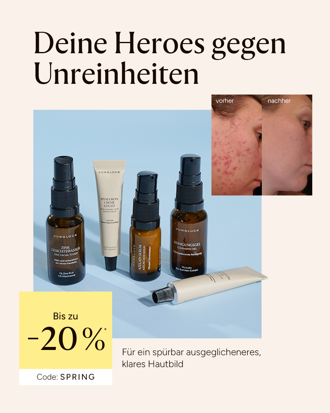 Junglück Facebook ad