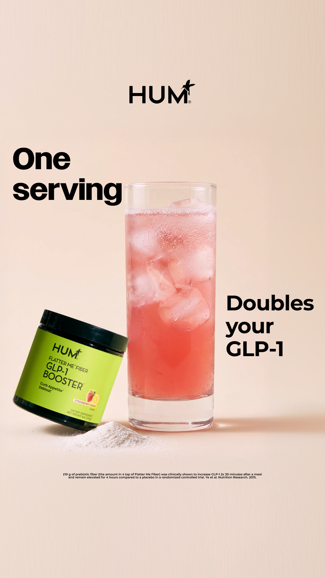 HUM Nutrition Facebook ad