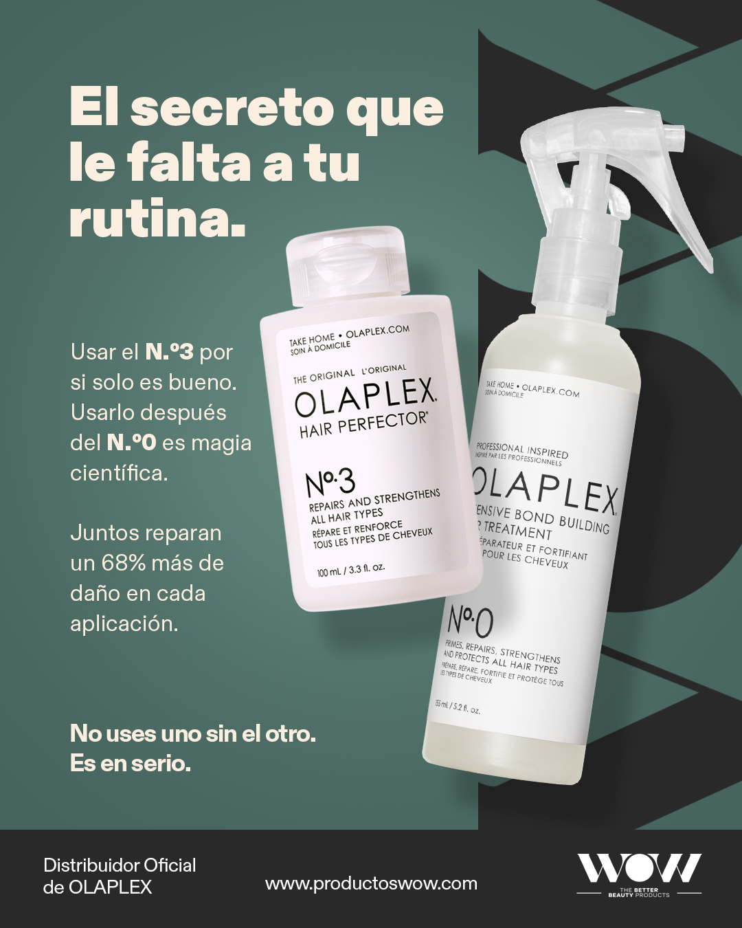 Productos Wow Facebook ad: Inicia tu ritual de reparación.