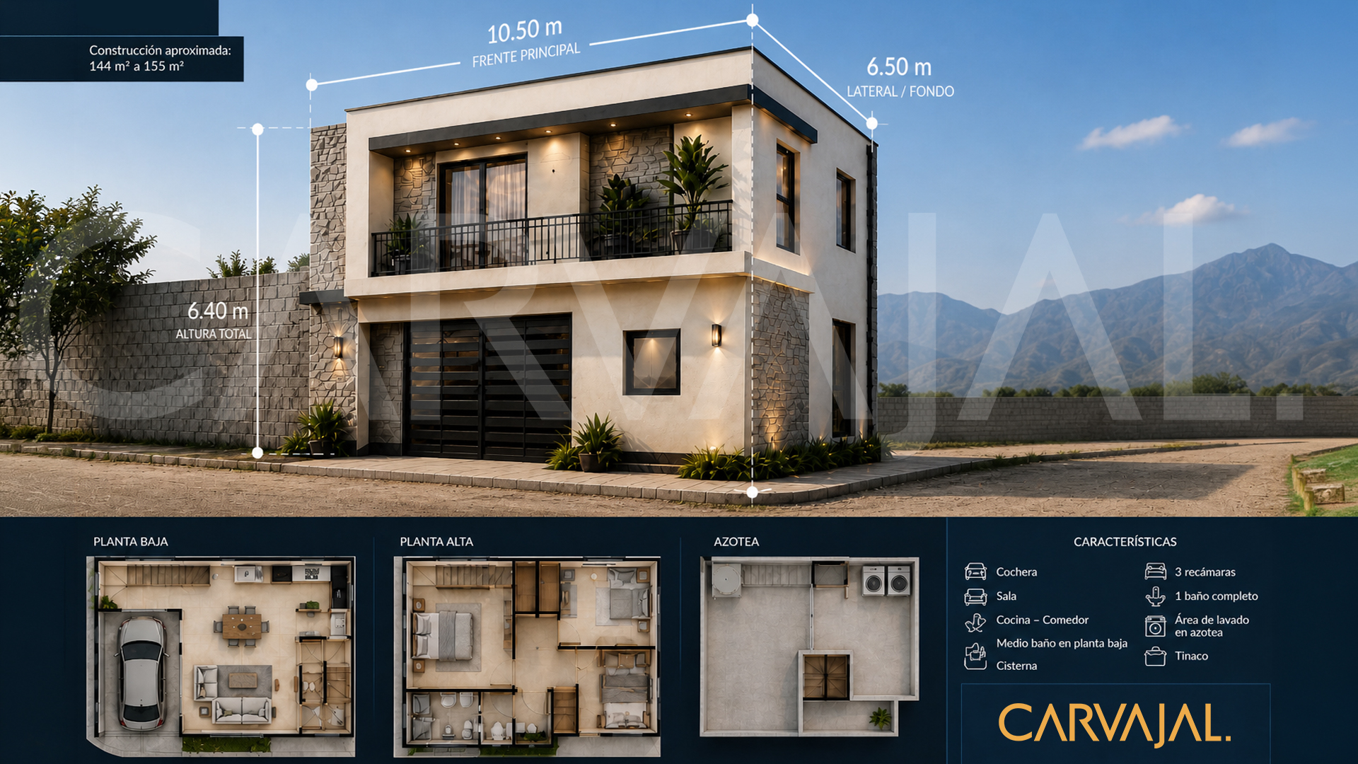 Carvajal Facebook ad: Preventa de casas San Cristóbal de las casas