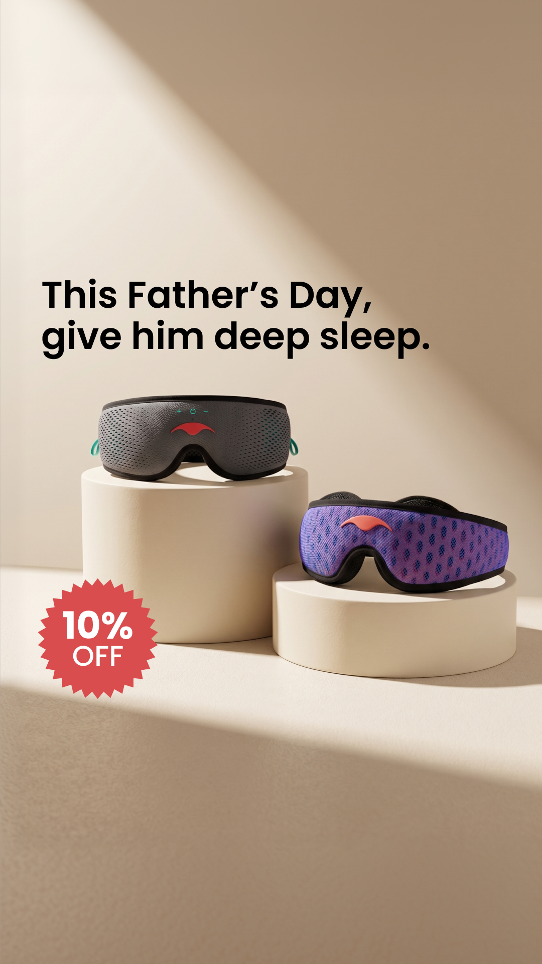 Manta Sleep Facebook ad