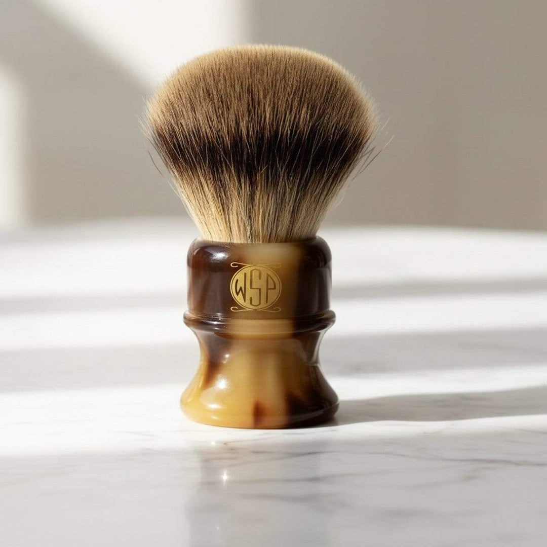 Wet Shaving Products Facebook ad: Handcrafted in America.