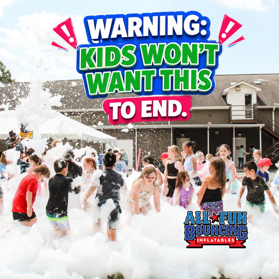 All Fun Bouncing Inflatables Facebook ad