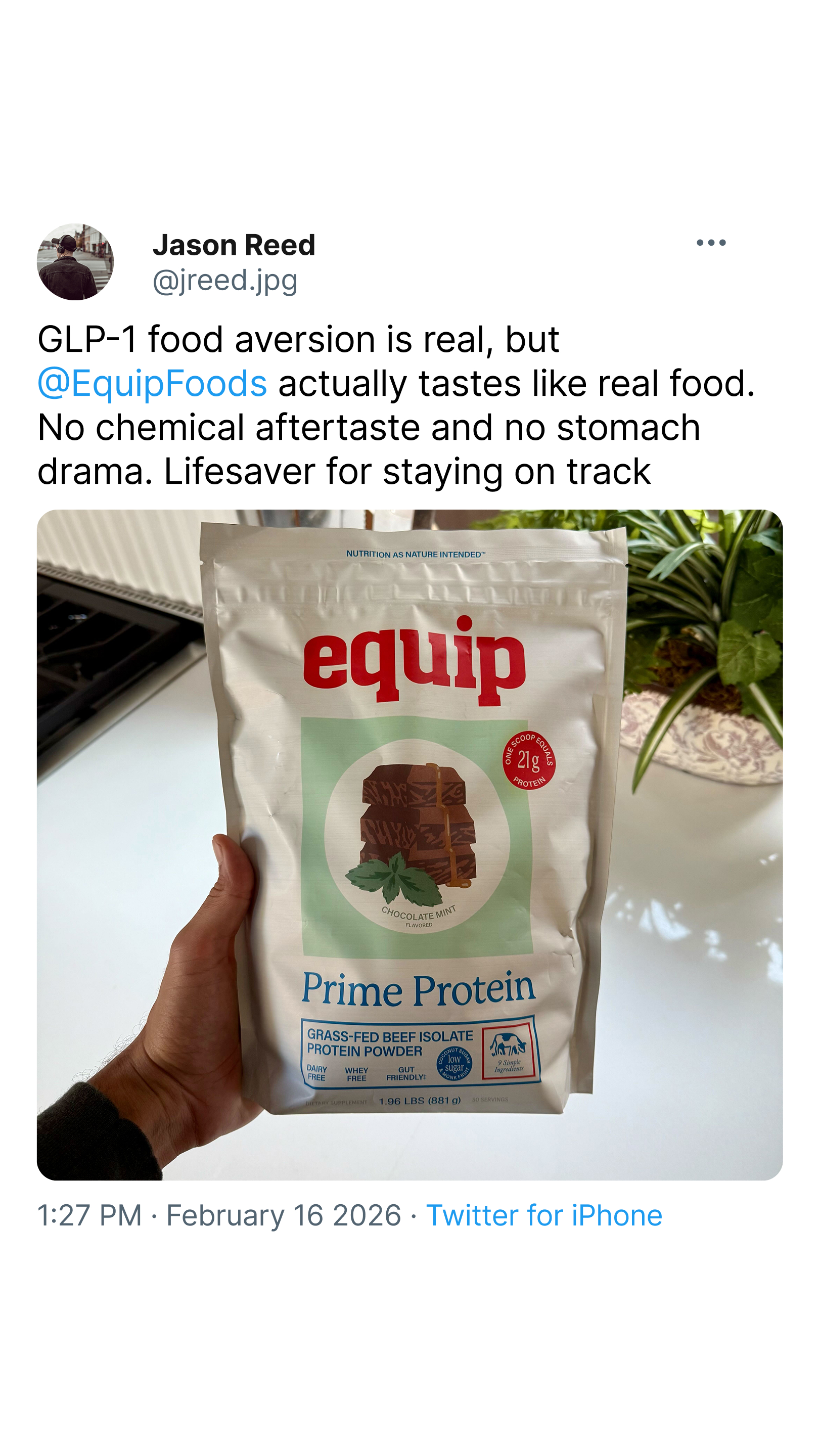 Equip Facebook ad